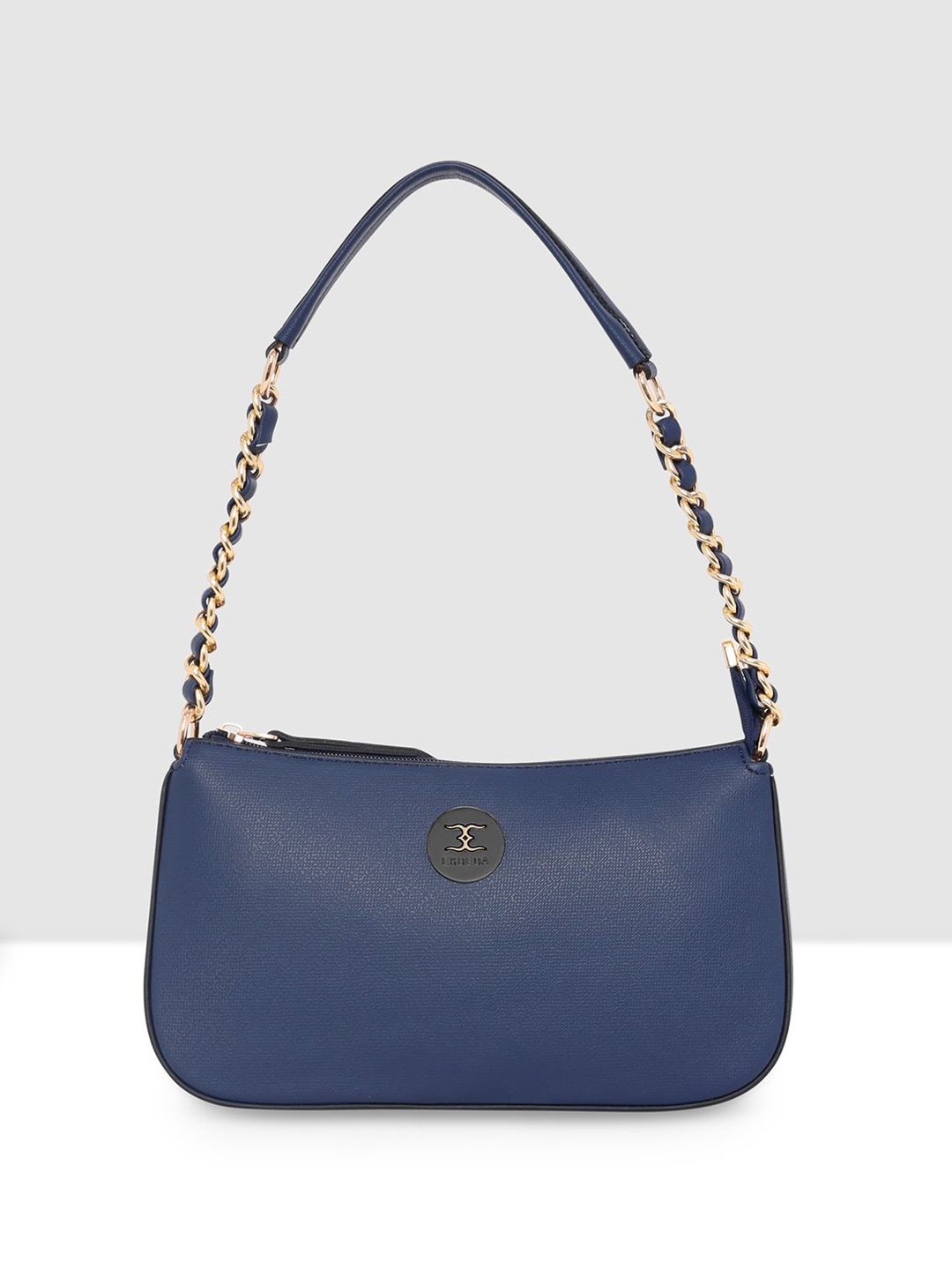 

ESBEDA Women Textured Structured Casual Shoulder Bag, Blue