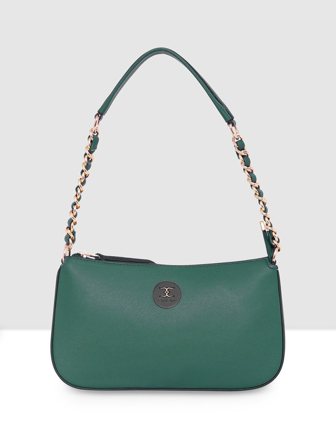 

ESBEDA Women Textured Structured Casual Shoulder Bag, Green