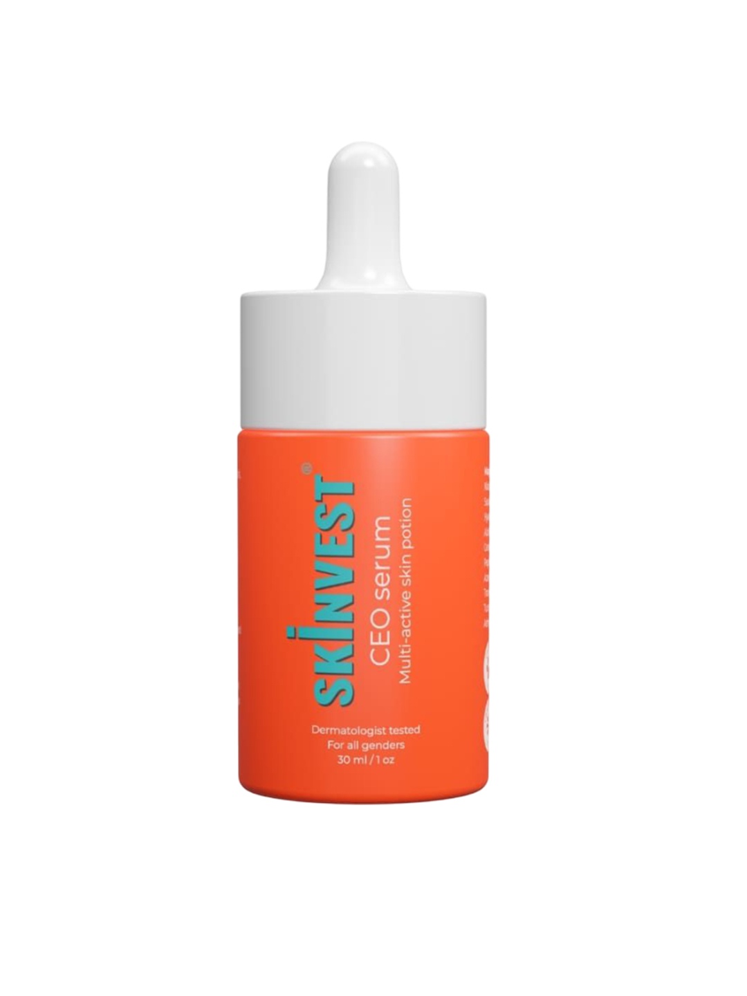 

SKINVEST CEO Multi-Active Face Serum For Acne Control- Skin Brightening & Hydration- 30 ml, Orange