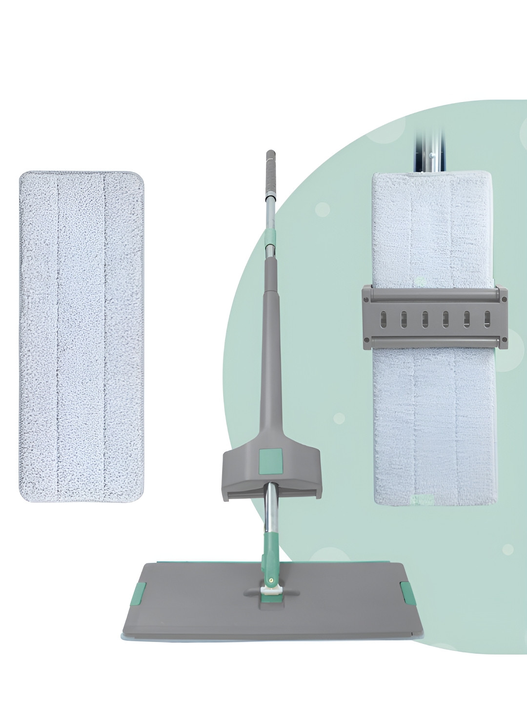 

UPC Green & Grey Squeeze Mop For Floor Cleaning