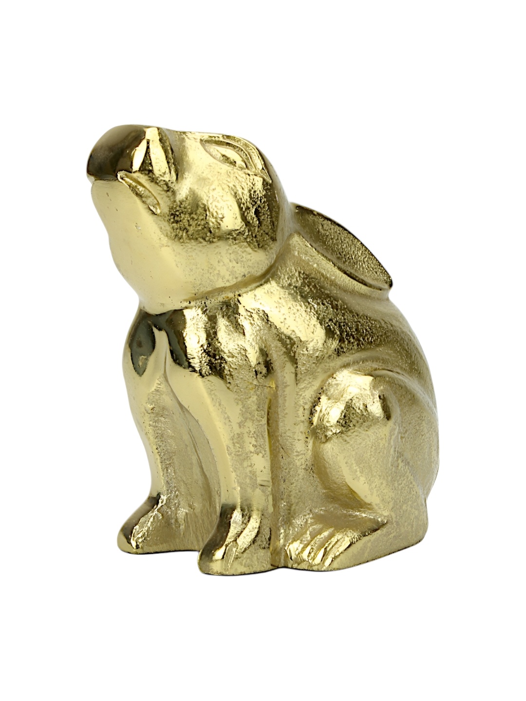

Hind Decor Gold Toned Handcrafted Sitting Bunny Showpiece