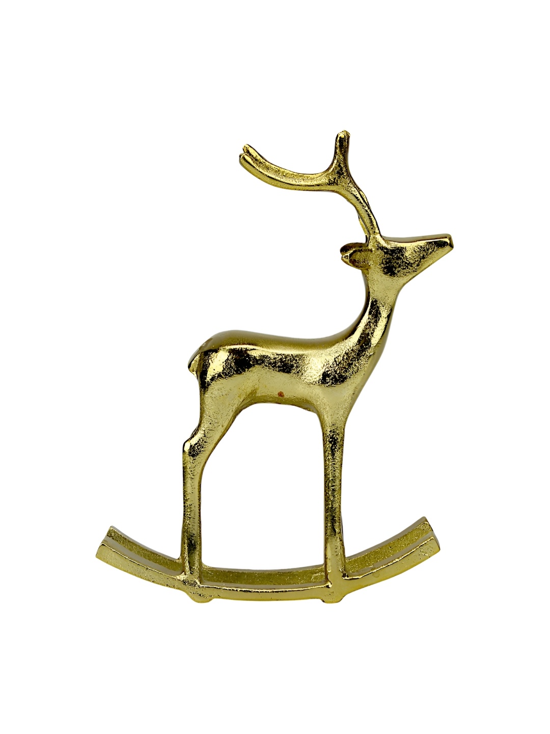 

Hind Decor Gold Toned Elegant Deer Showpiece