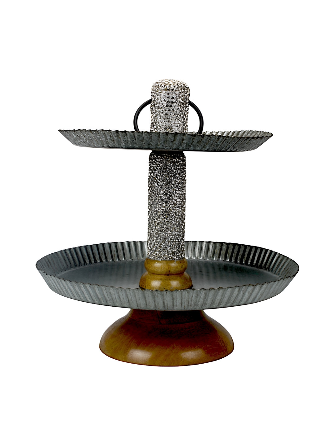 

Hind Decor Black & Gold-Toned Glossy Food Platter