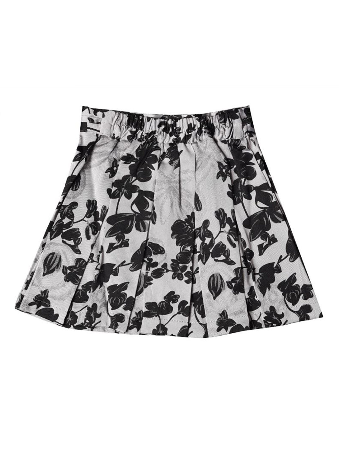 

Hunny Bunny Girls Floral Printed Flared Knee-Length Skirt, White