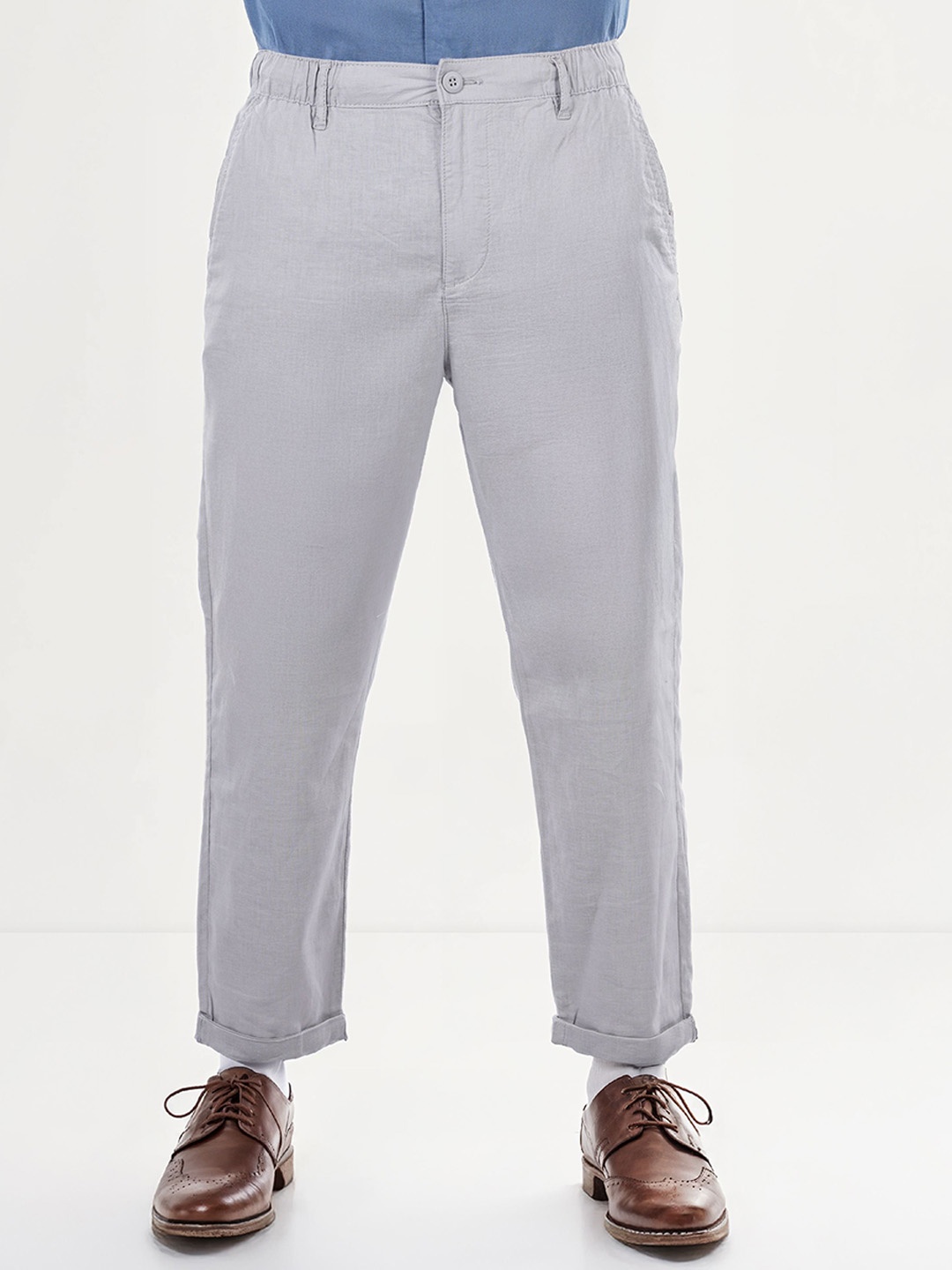 

Celio Men Trousers, Grey