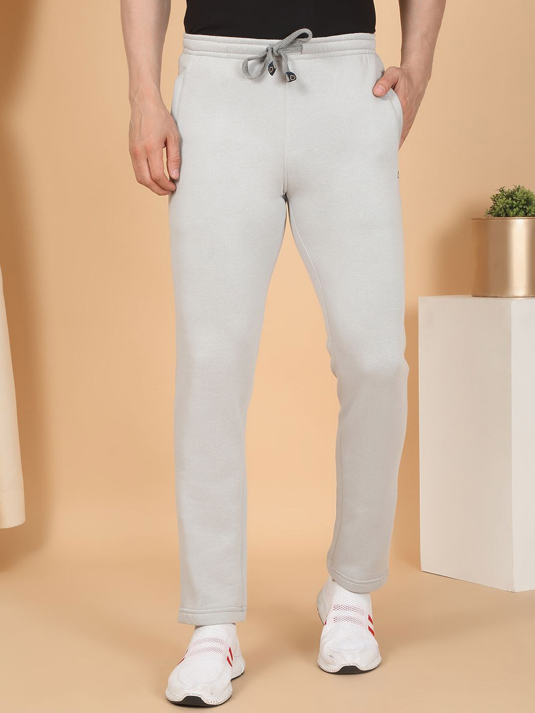 

Sweet Dreams Men Mid-Rise Track Pants, Grey