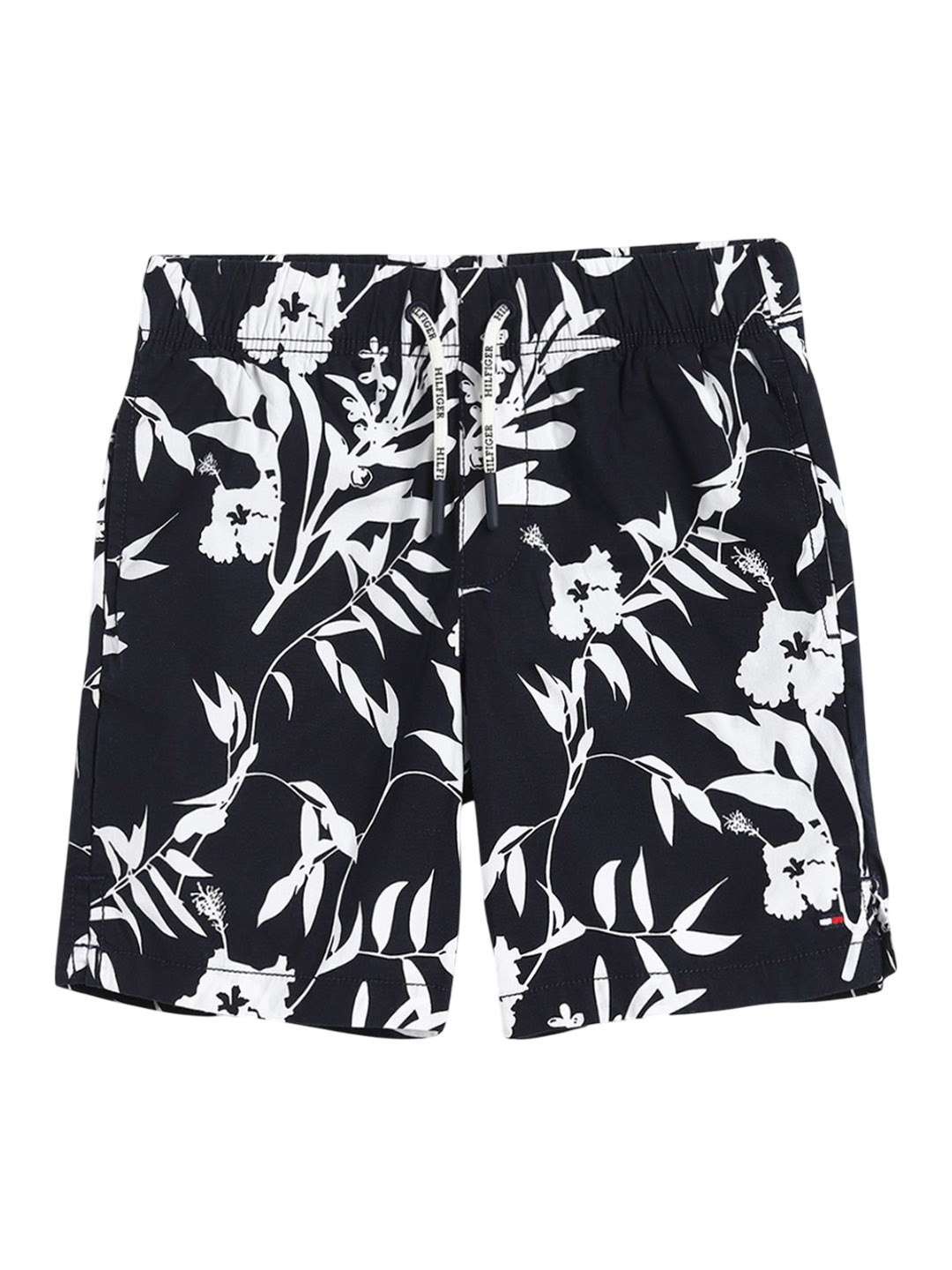 

Tommy Hilfiger Boys BB STRETCH POPLIN Cotton Regular Fit Shorts, Black