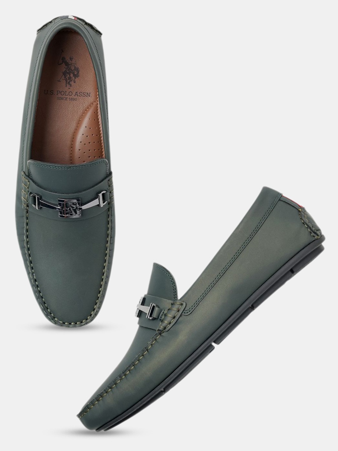 

U.S. Polo Assn. Men ADRINAL 2.0 Loafers, Olive