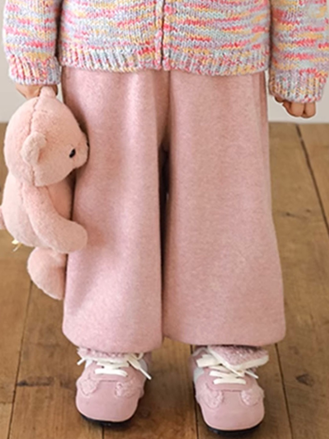 

LULU & SKY Girls Tapered Fit Joggers, Pink