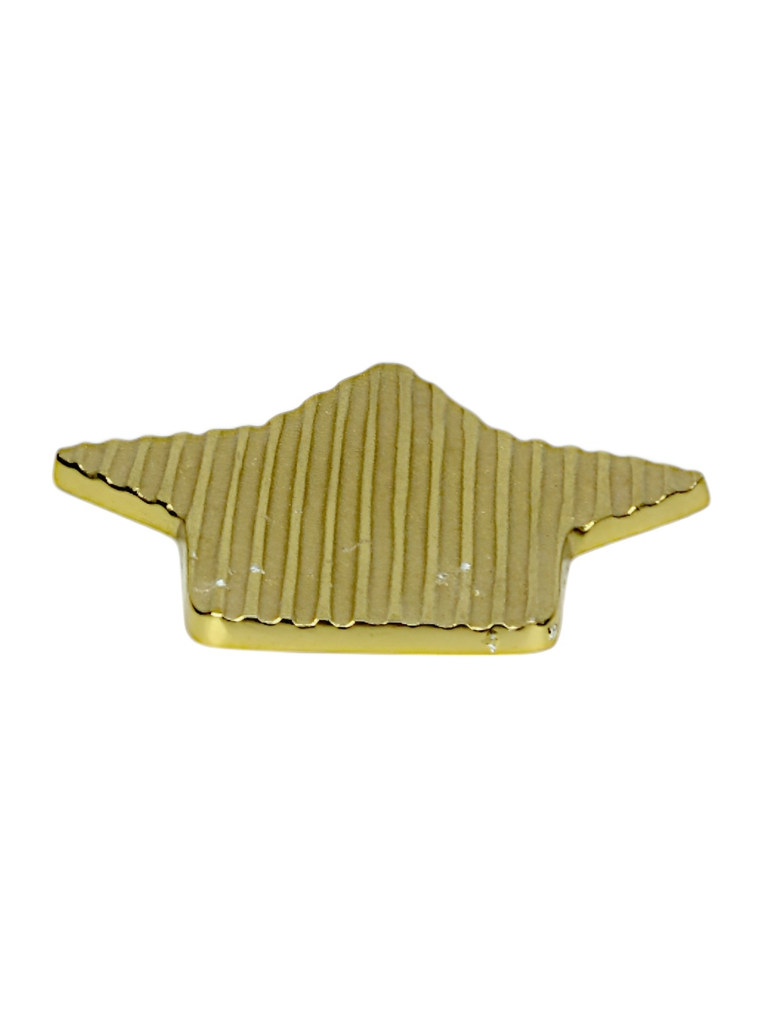 

Hind Decor Gold-Toned Aluminium Christmas Serving Tray