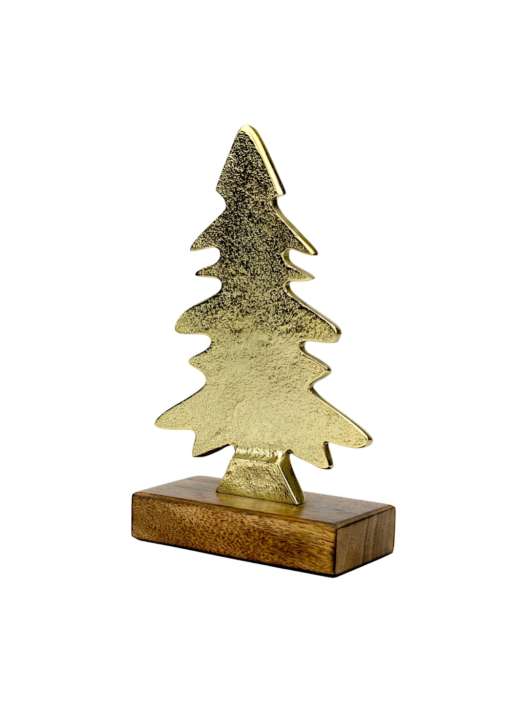 

Hind Decor Gold-Toned & Brown Christmas Tree Showpiece