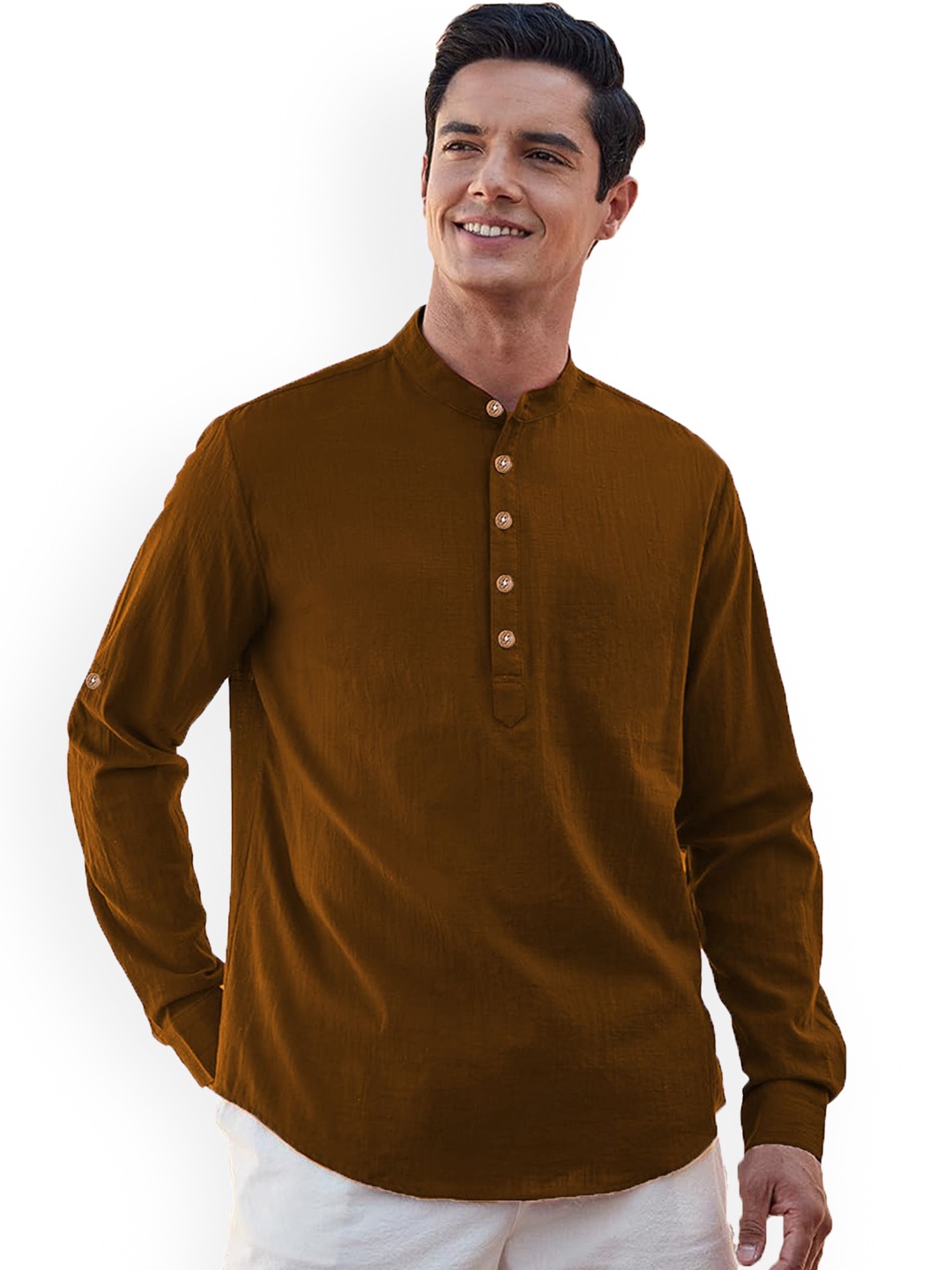

Vida Loca Men Kurta, Gold