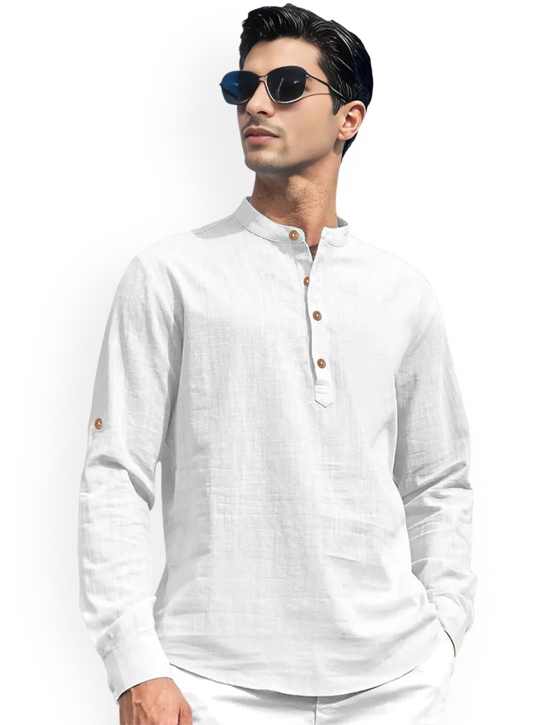 

Vida Loca Men Kurta, White