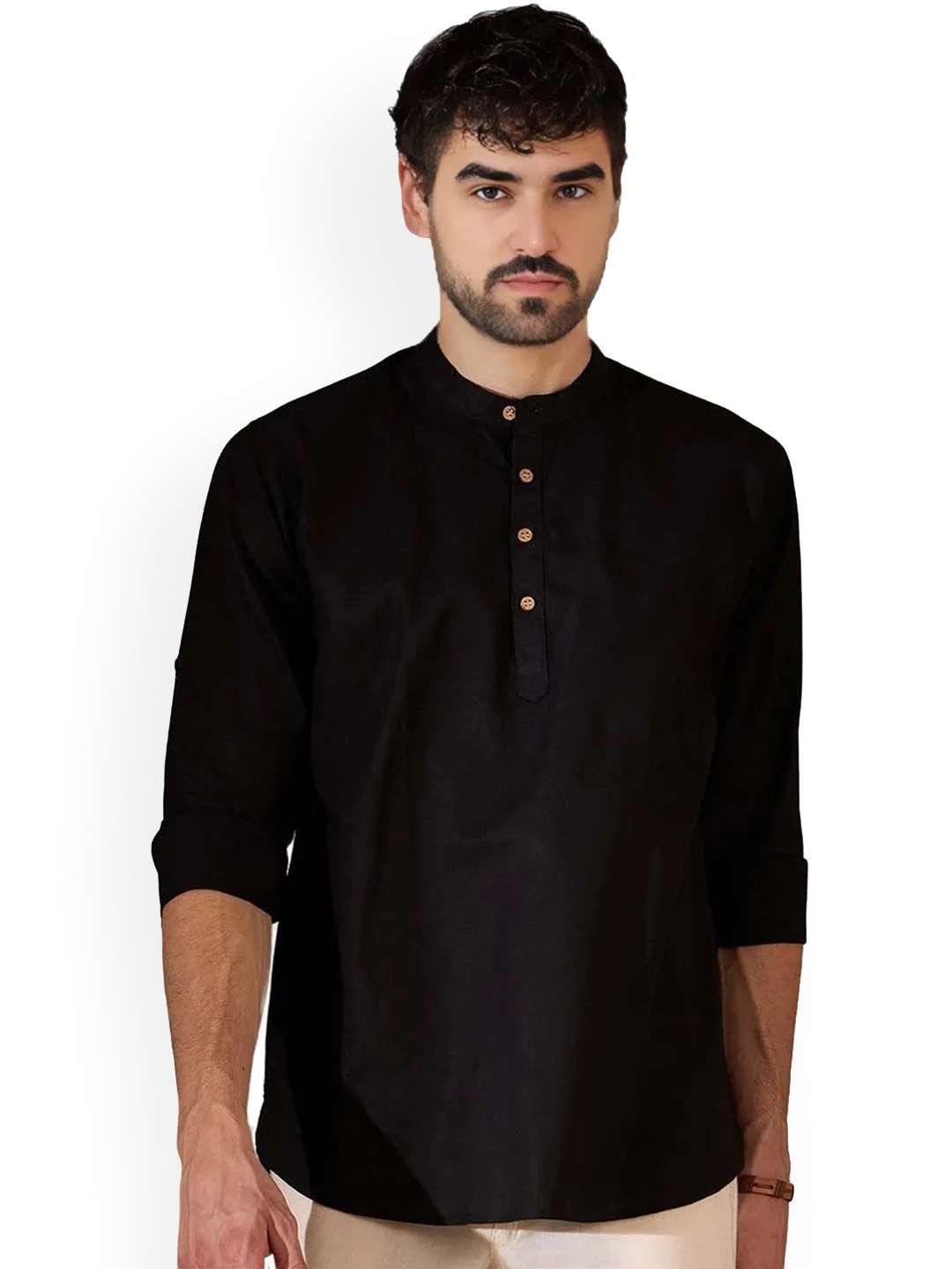 

Vida Loca Men Kurta, Black