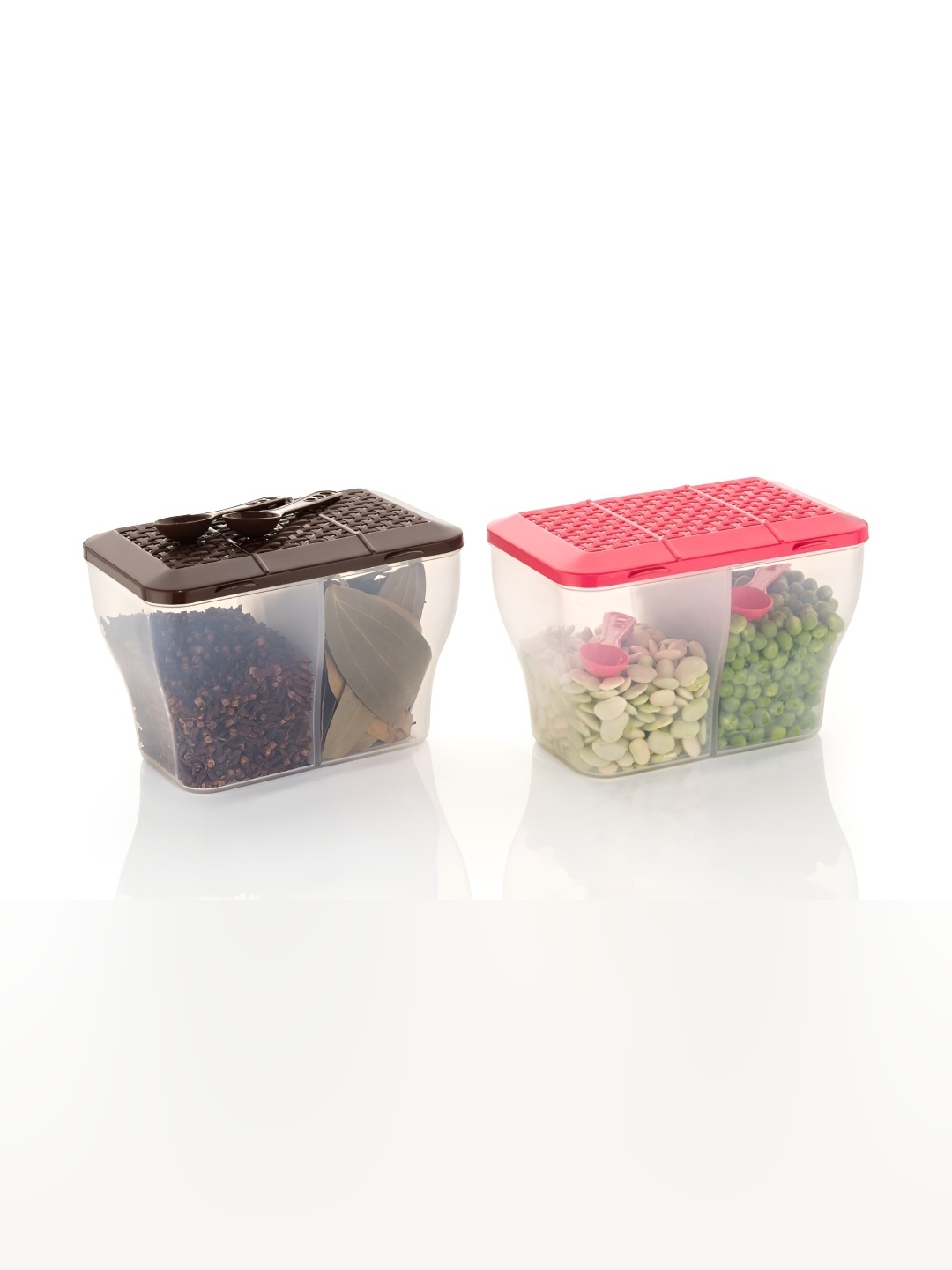 

Metrolife Brown 2024 Plastic Easy to Clean Fridge Container