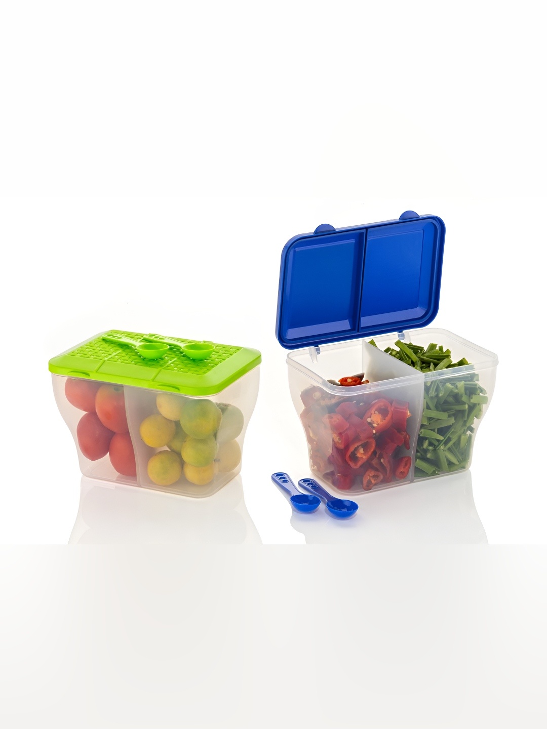 

Metrolife Transparent 2024 Plastic Easy to Clean Fridge Container