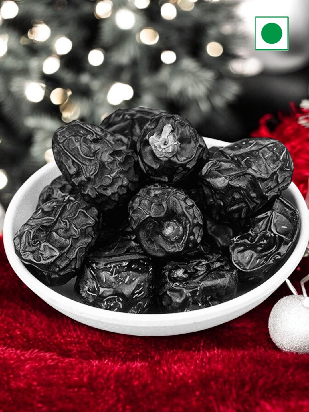 

DRY FRUIT HUB Ajwa Dates - 500g, Black