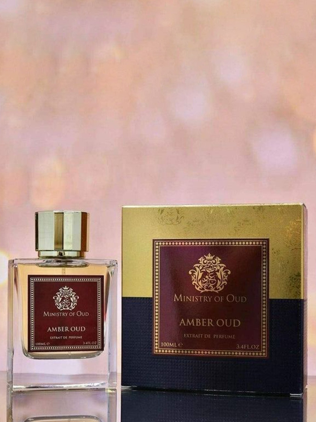 

Paris Corner Perfumes Amber Oud Long Lasting Eau De Parfum- 100 ml, Transparent
