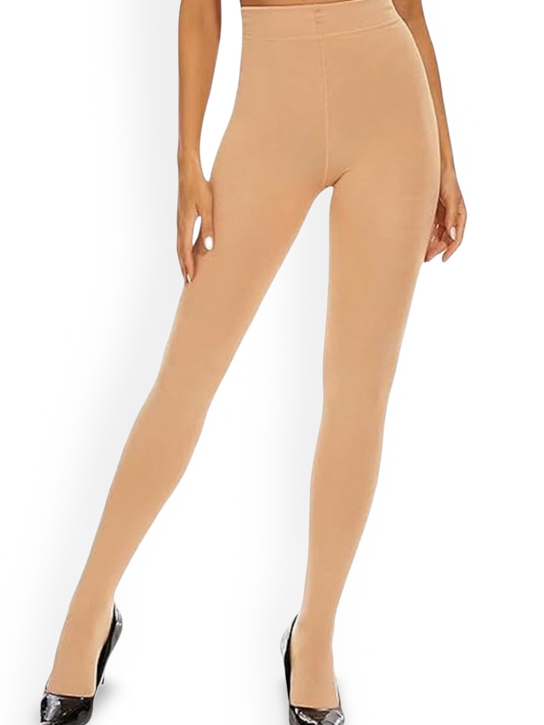 

Seleta Pantyhose Footed Stockings, Beige