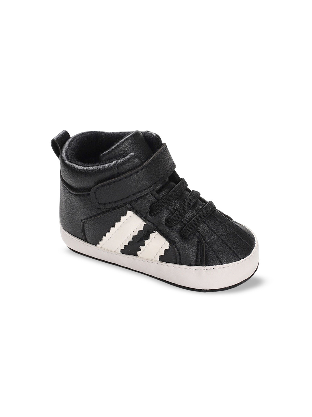 

Tricycle Clothing Boys Woven Design Velcro Sneakers, Black