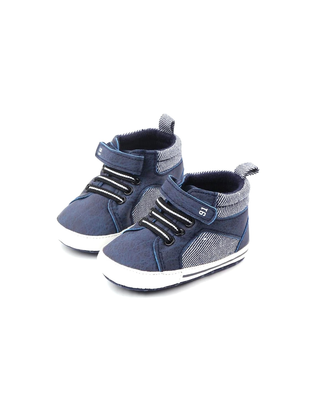 

Tricycle Clothing Boys Woven Design Sneakers, Blue