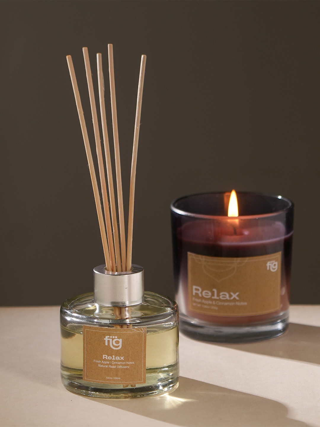 

FIG Apple & Cinamon Reed Diffusor, Transparent