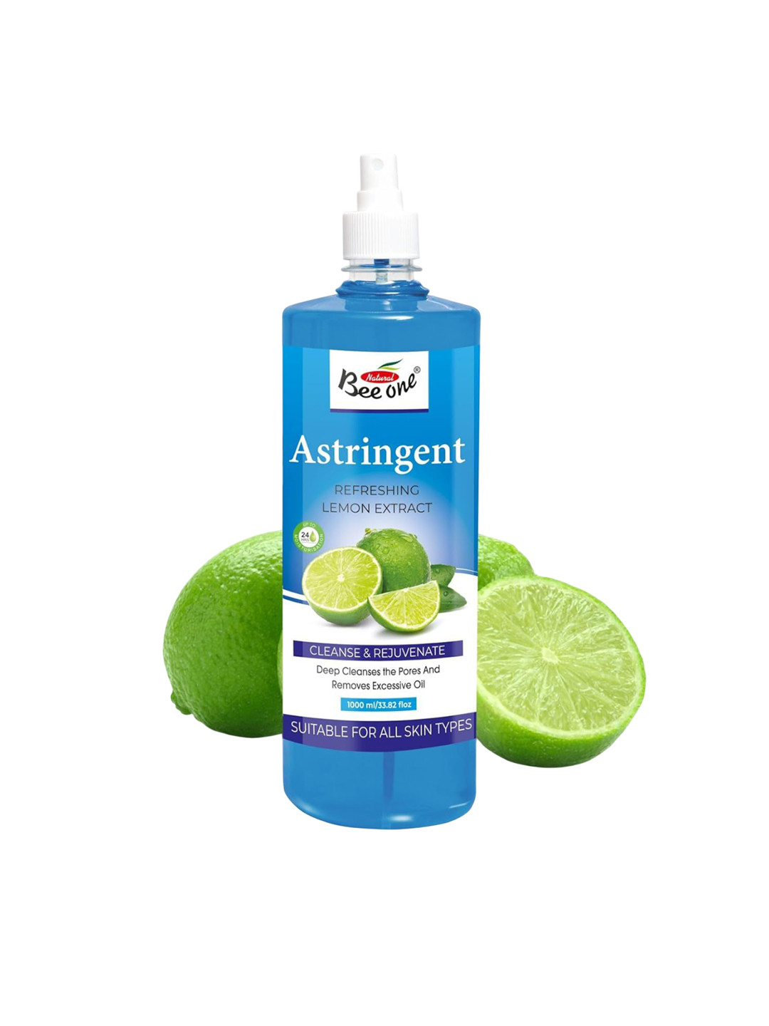 

Beeone Astringent Toner With Lemon Extract - 1000 ml, Blue