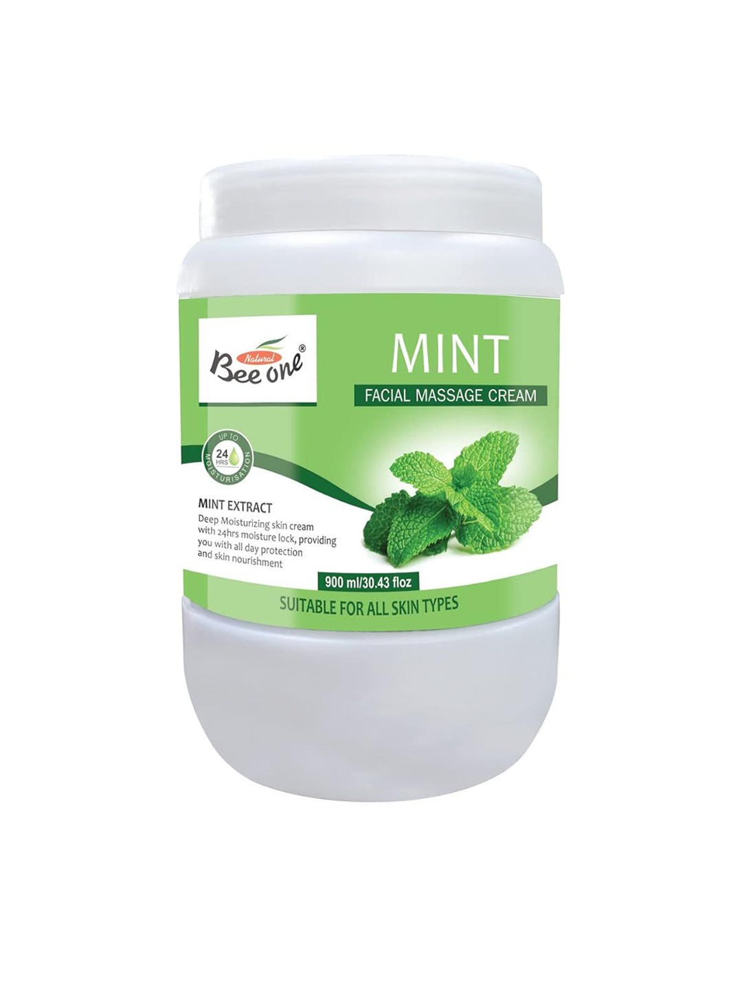 

Beeone Mint Massage Cream - 900 ml, Green
