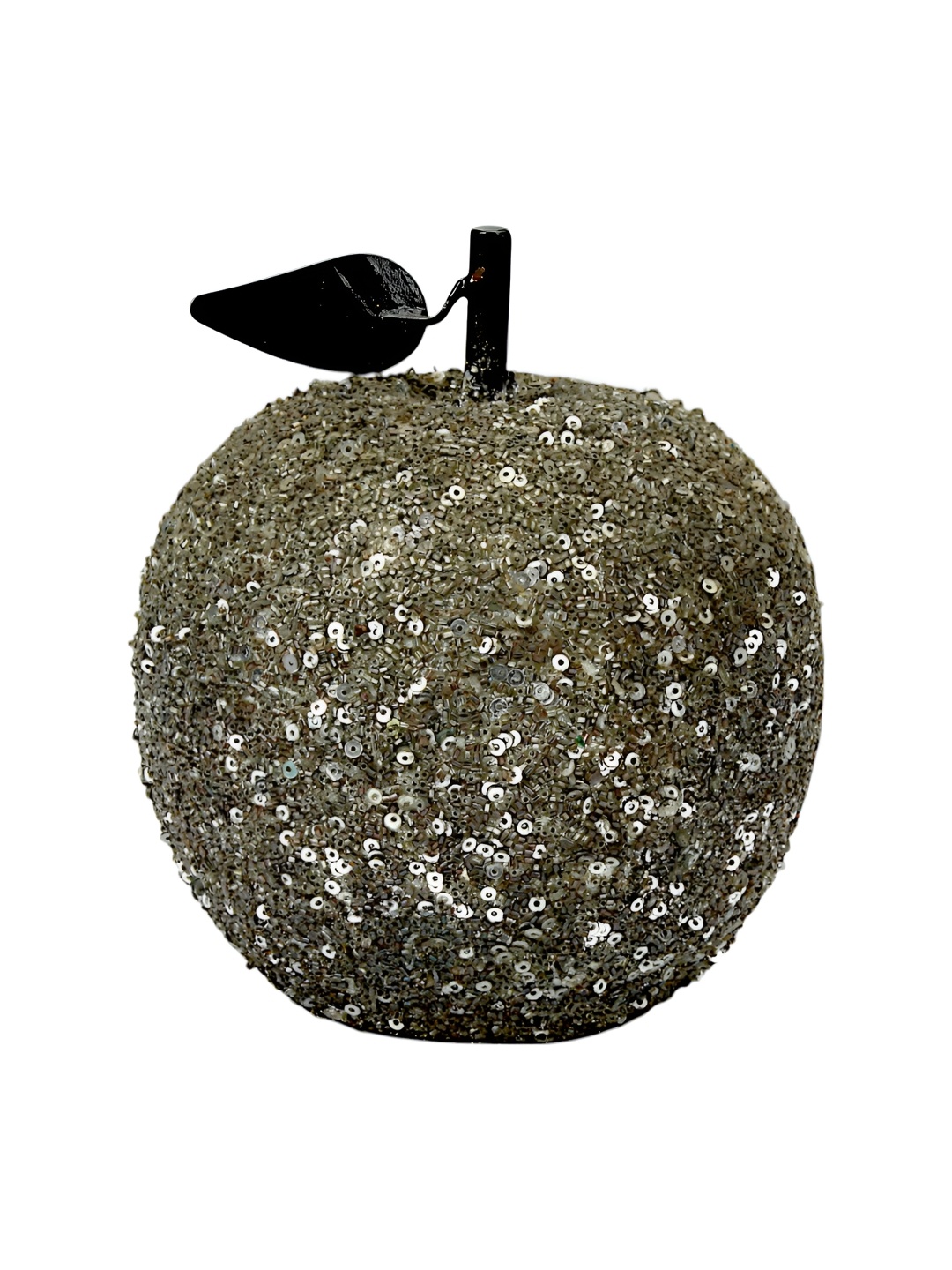 

Hind Decor Grey & Silver Toned Mosaic Finish Apple Showpiece