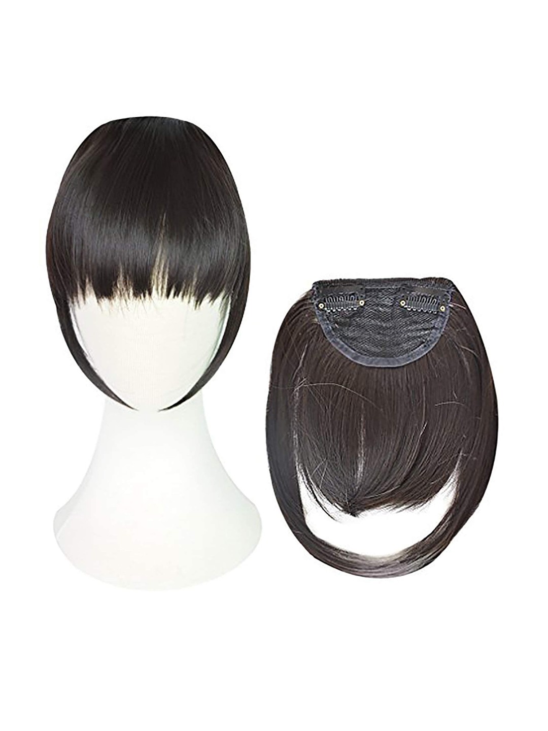 

D-Divine Clip In Straight Scalp Topper Hair Extension - Brown