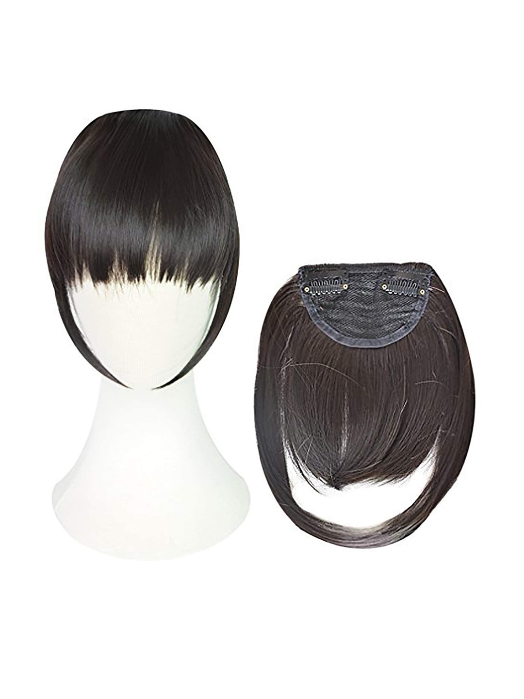 

D-Divine Clip In Straight Scalp Topper Hair Extension - Brown