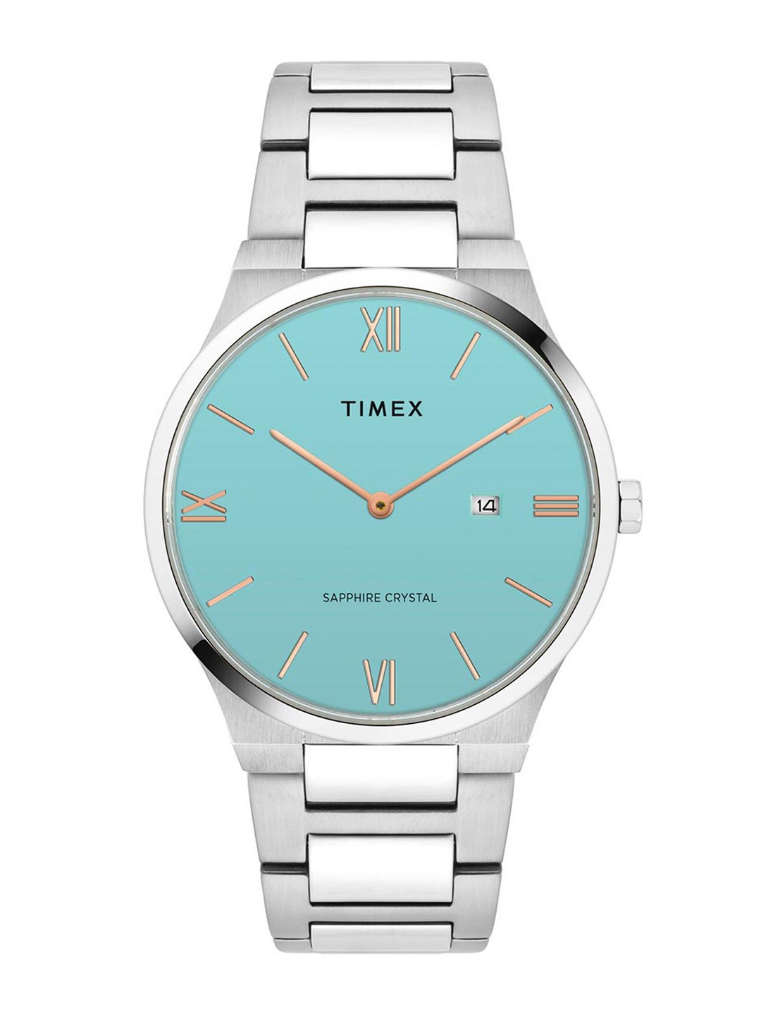 

Timex Men Dial & Stainless Steel Straps Analogue Watch TWEG23604, Blue