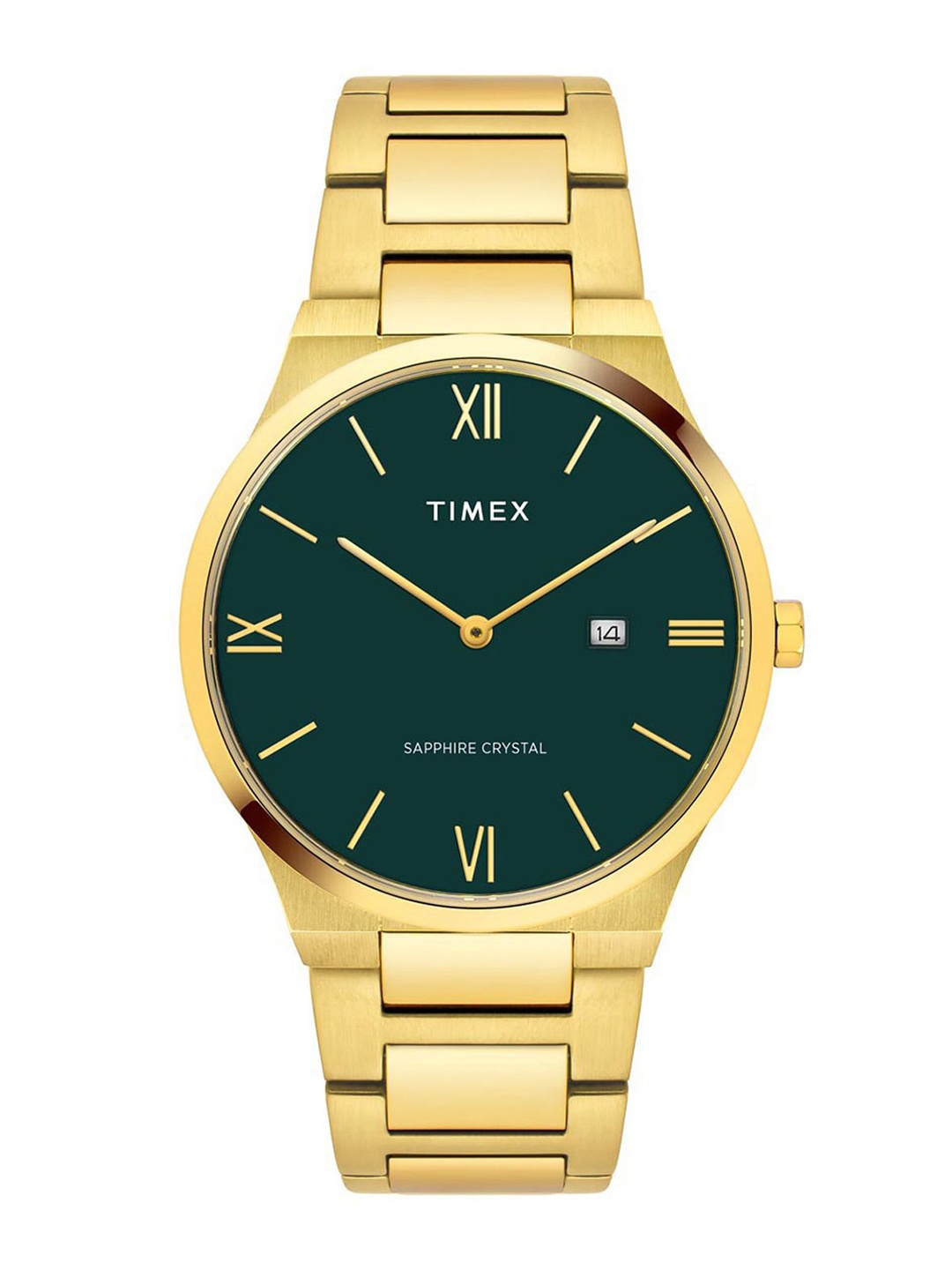 

Timex Men Dial & Stainless Steel Straps Analogue Watch TWEG23605, Green