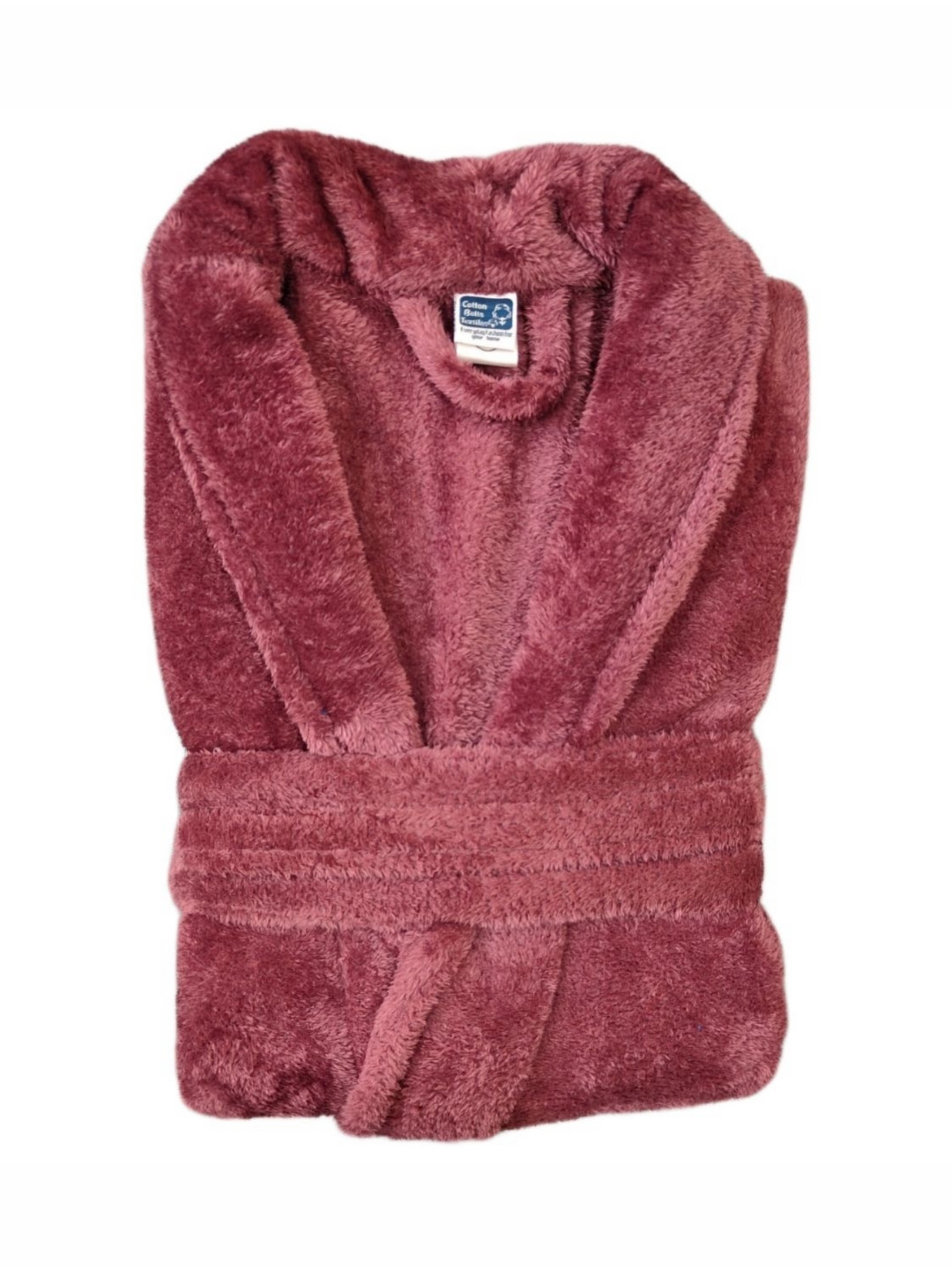 

Cotton Bolls Textiles Red Microfibre Super Soft & Fluffy Bath Robe