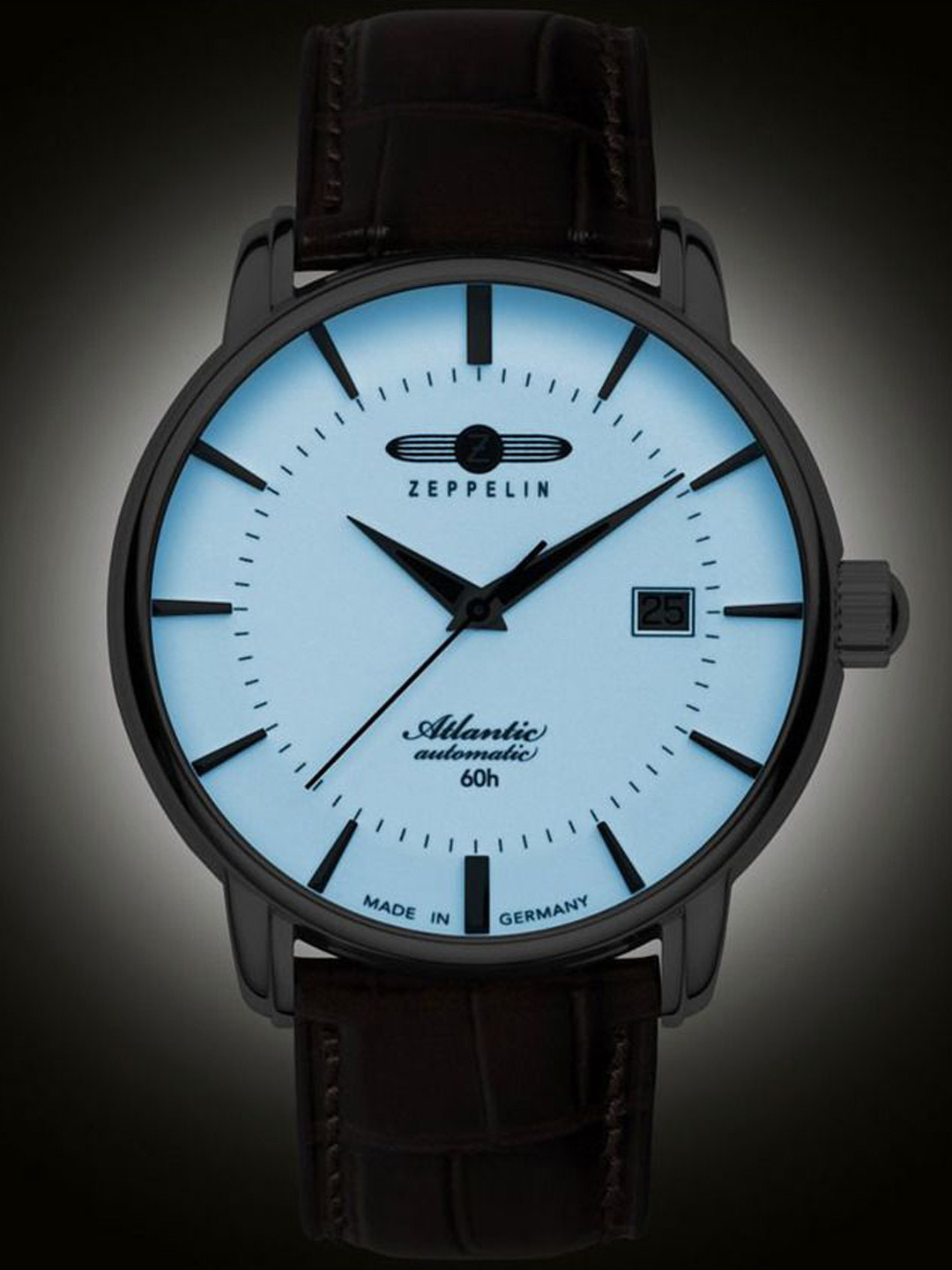 

ZEPPELIN Men Dial & Leather Straps Analogue Multi Function Automatic Motion Watch 84605, Beige