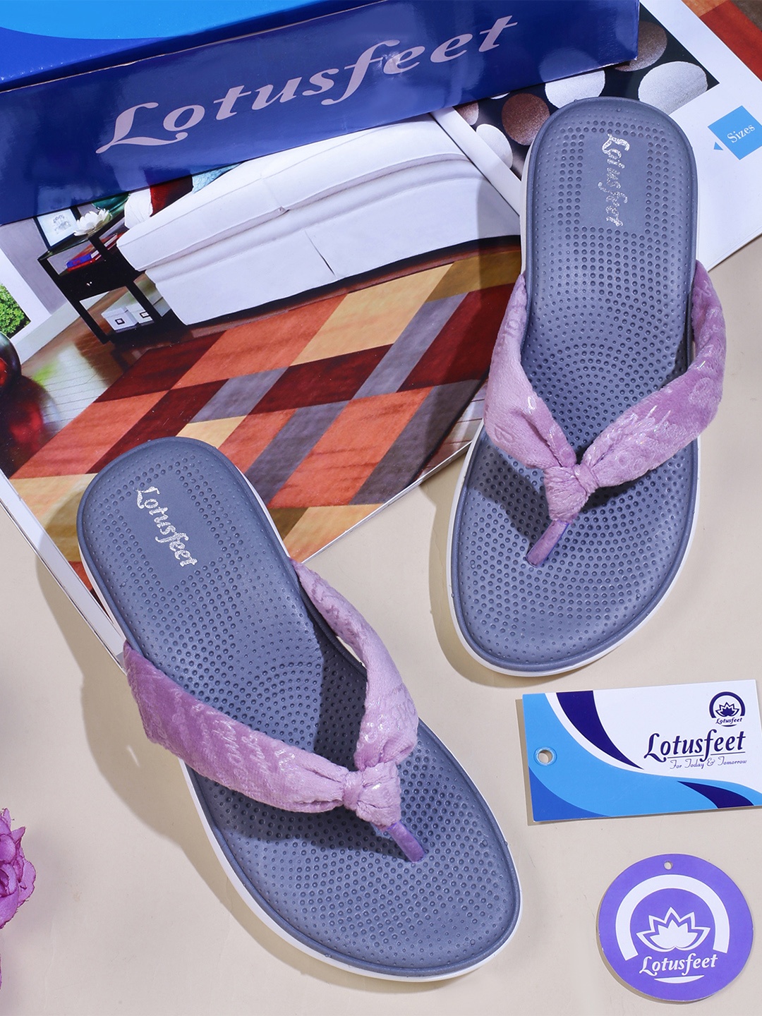 

Lotusfeet Women Fashion Flats, Purple