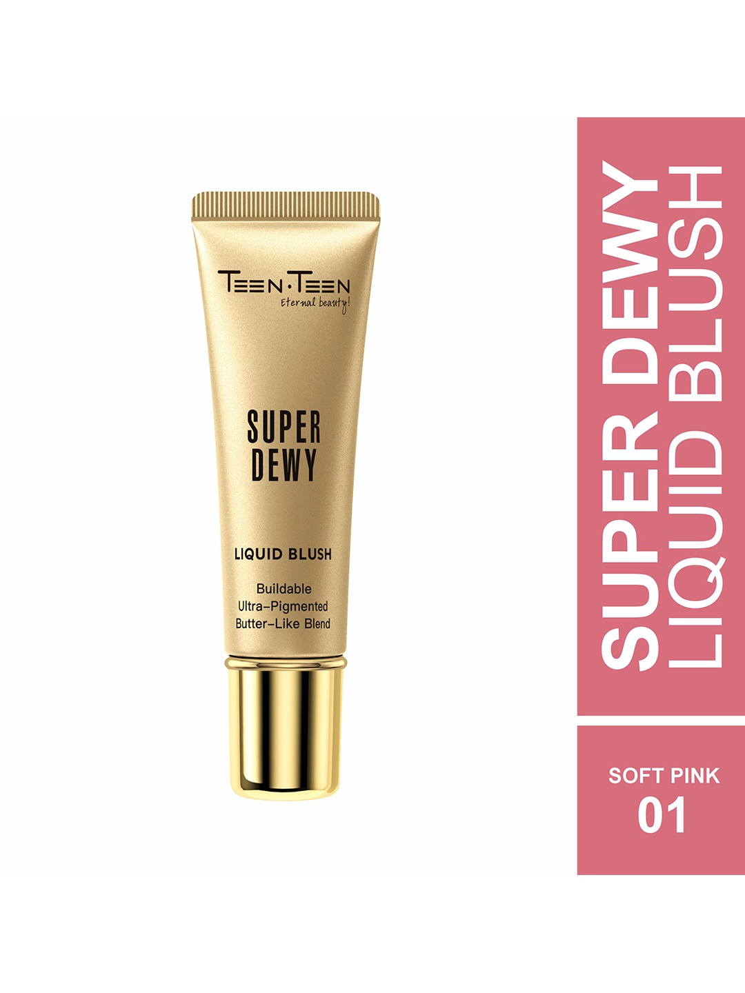 

TEEN TEEN COSMETICS Super Dewy Ultra-Pigmented Liquid Blush - 15 g - Soft-Pink - 01