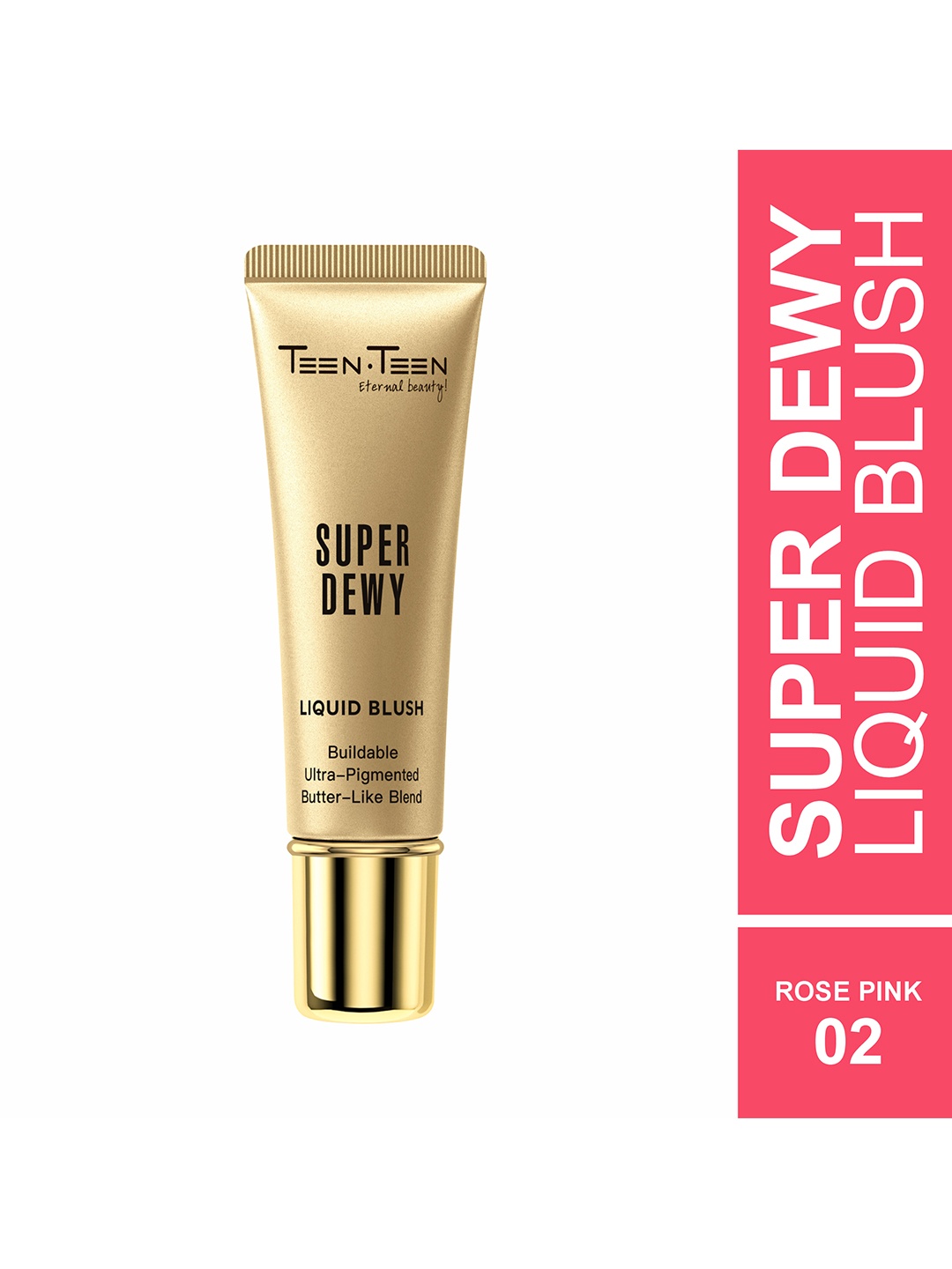 

TEEN TEEN COSMETICS Super Dewy Ultra-Pigmented Liquid Blush - 15 g - Rose Pink 02