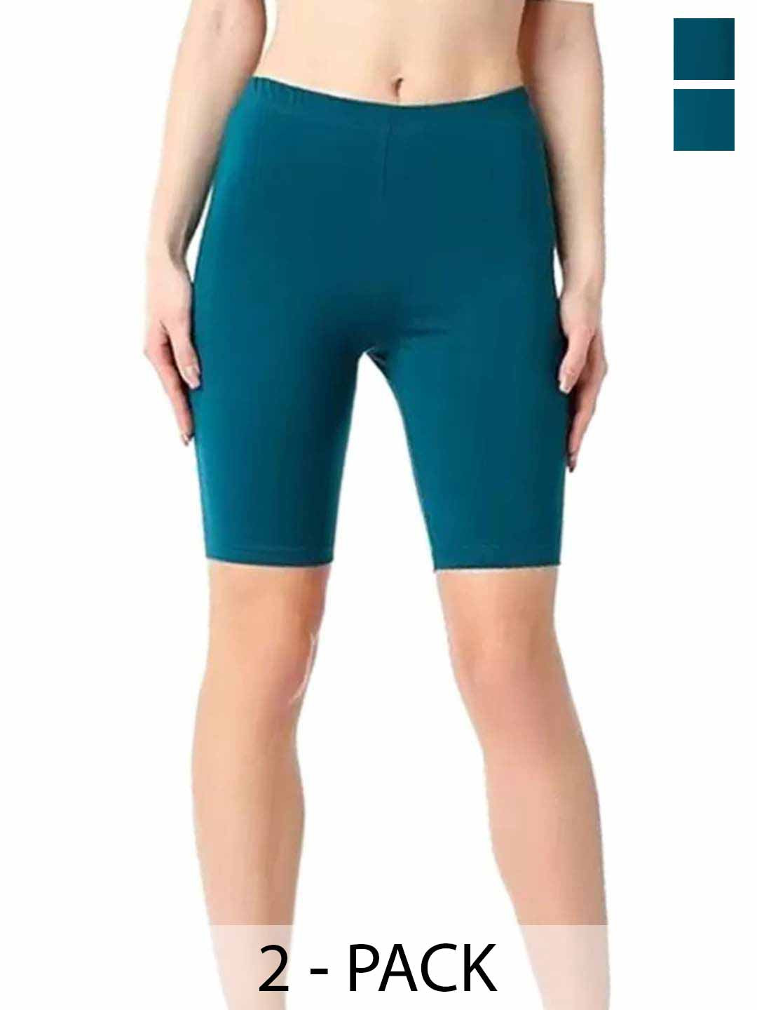 

Diving Deep Pack Of 2 Pure Cotton Boy Shorts Briefs 10_5Royal Blue 2Shorts-2 Pc__L