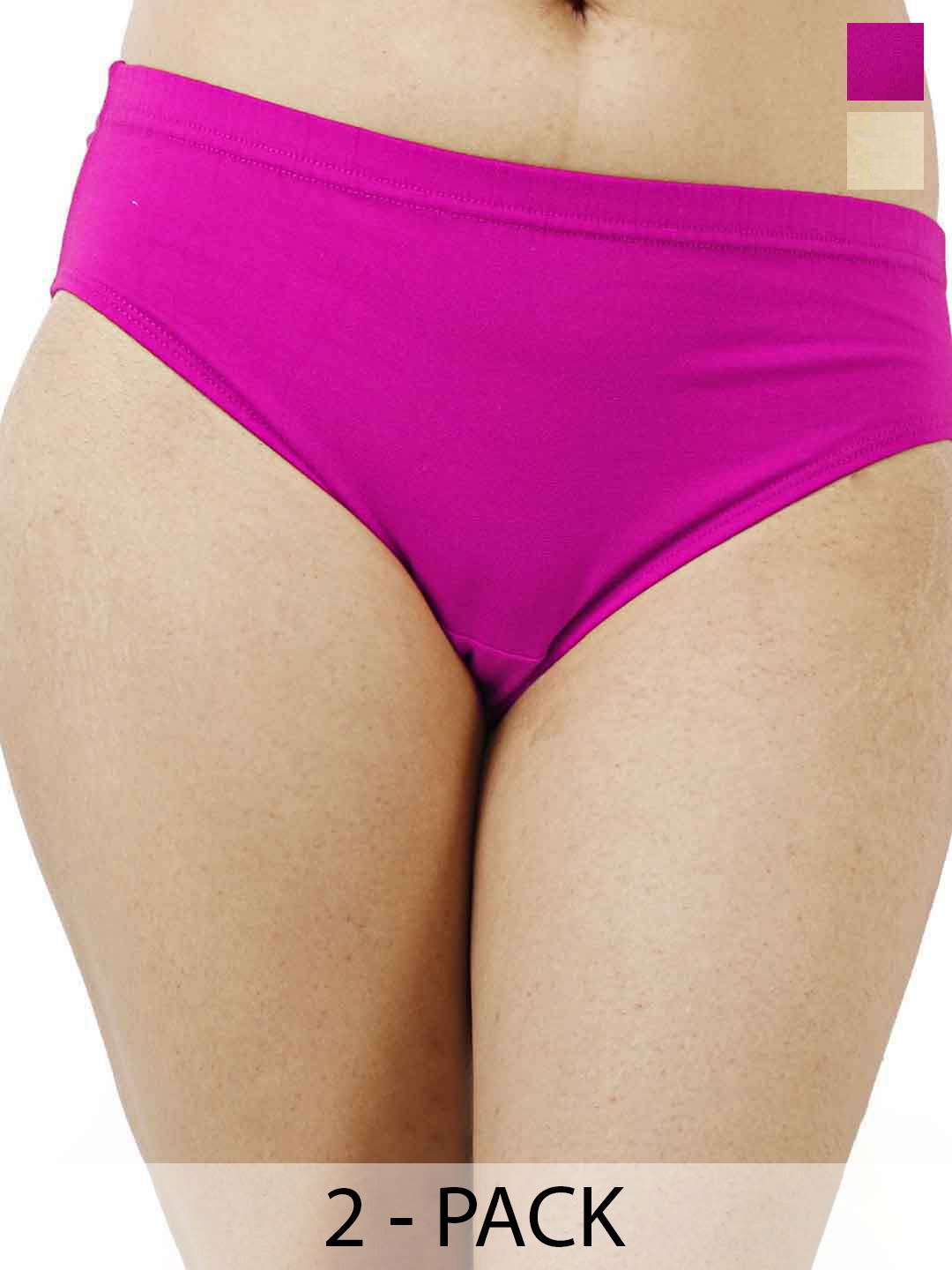 

Diving Deep Pack Of 2 Hipster Briefs 8_8Pantiees comb 2_XS, Pink