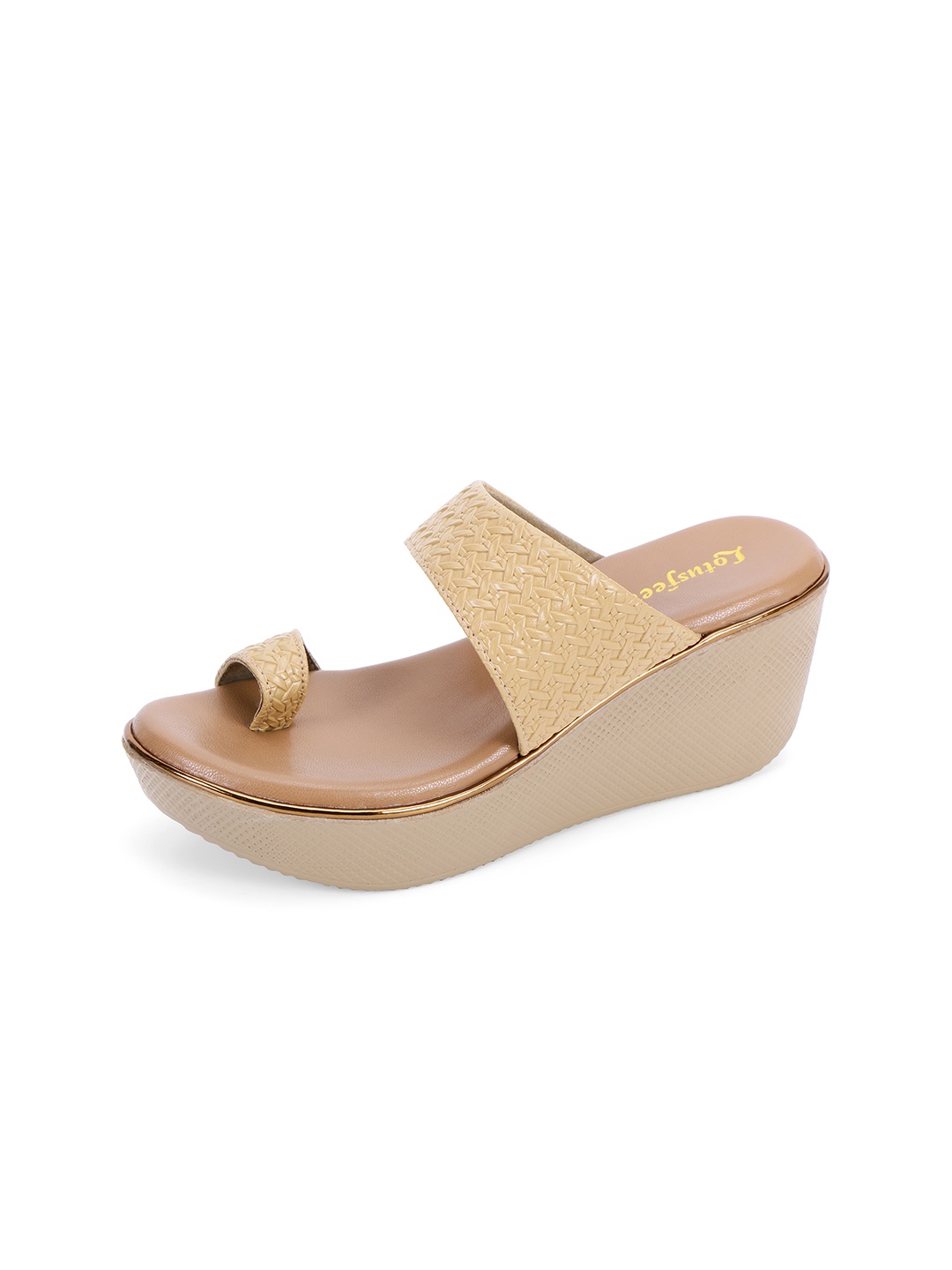 

Lotusfeet Wedge Sandals, Tan