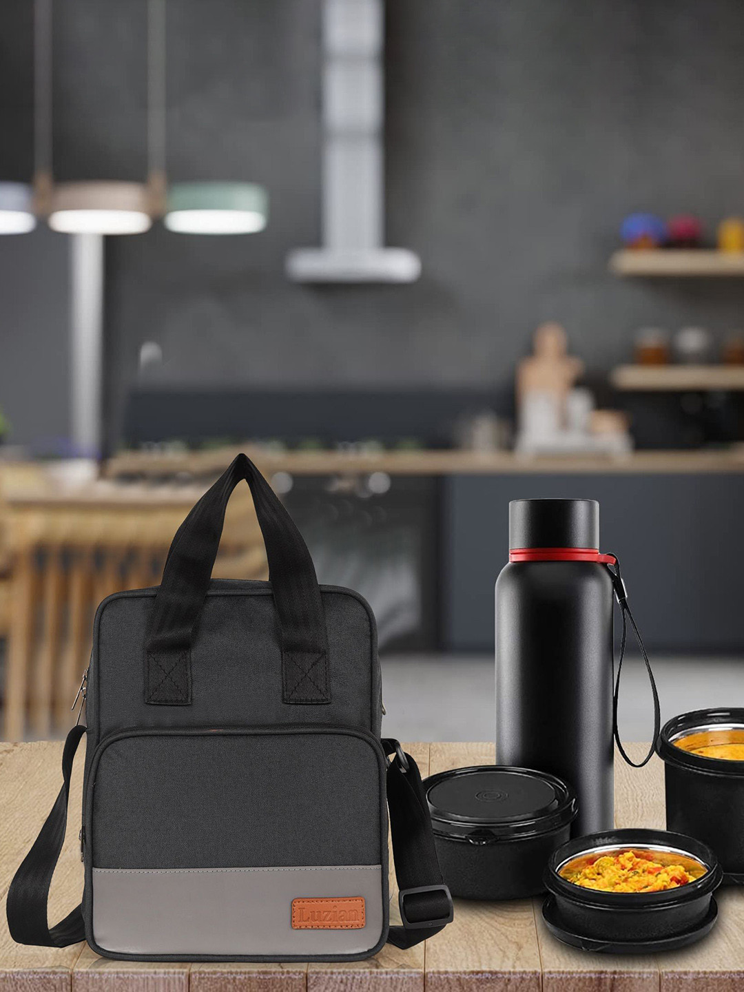 

Luzian Insulated Lunch bags, Black
