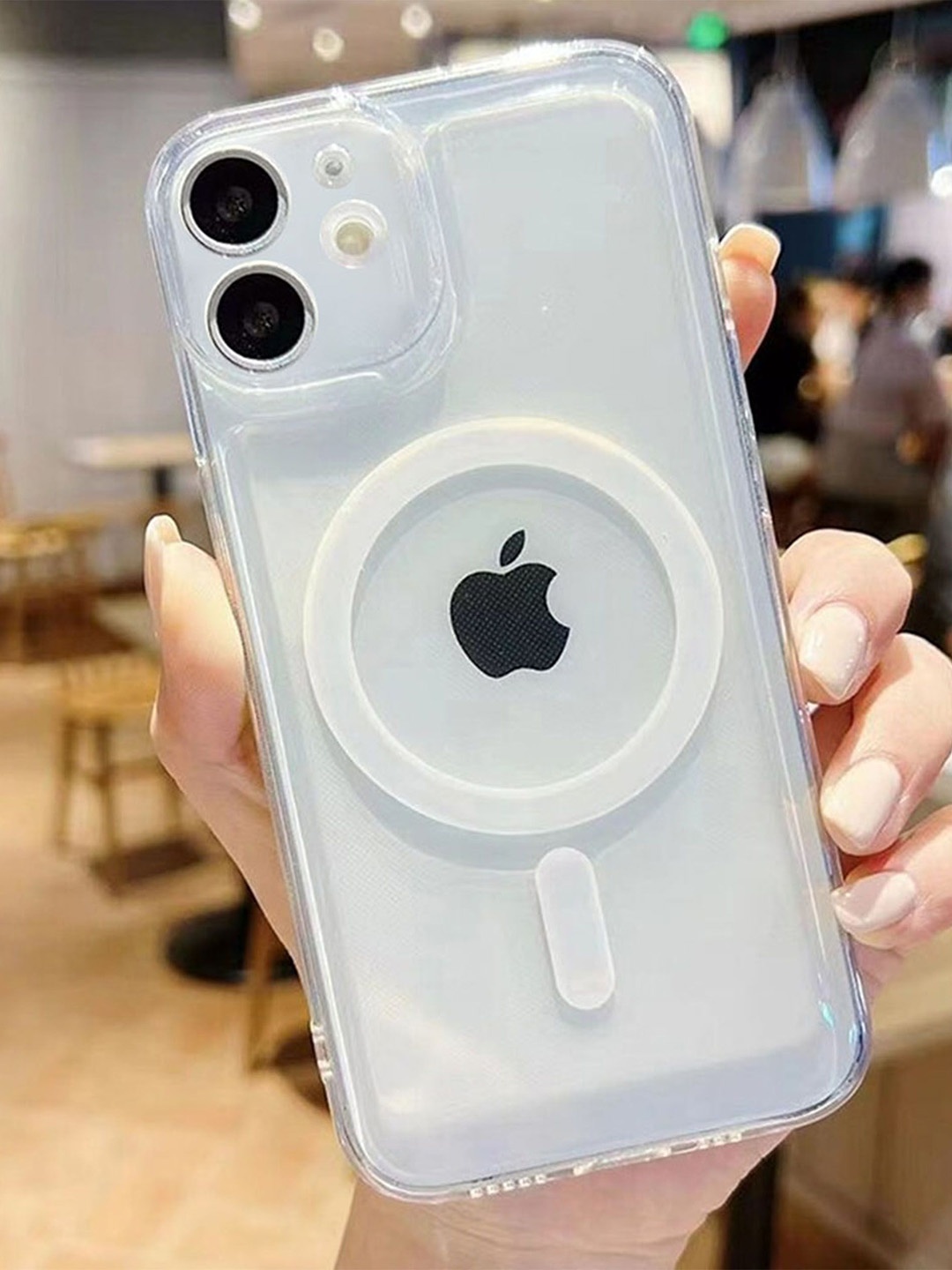 

Luxury Kase Magnetic Soft iPhone 11 Back Case, Transparent