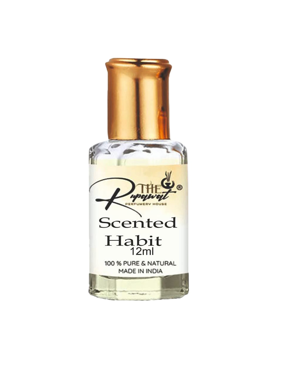 

THE RUPAWAT Perfumery House Scented Habit Natural & Alcohol-Free Attar - 12 ml, Transparent