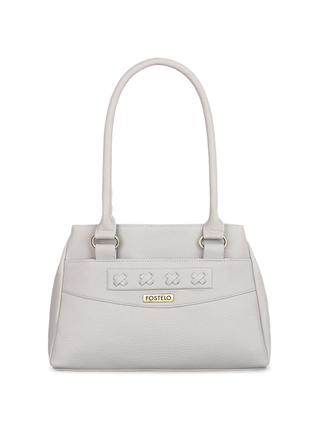 

Fostelo Women Solid Structured Shoulder Bag, Grey