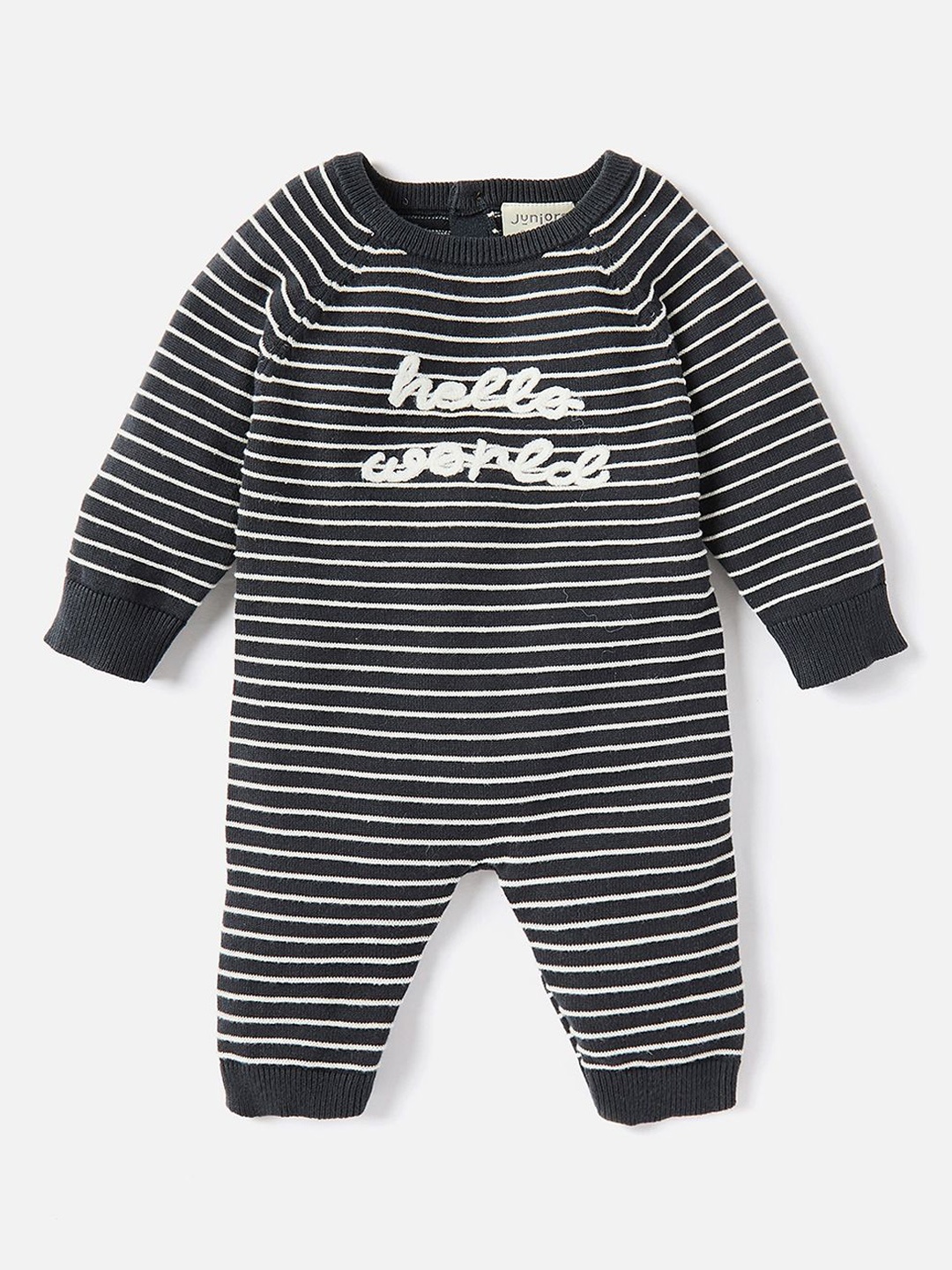 

Juniors by Babyshop Boys Striped Sleepsuit, Blue