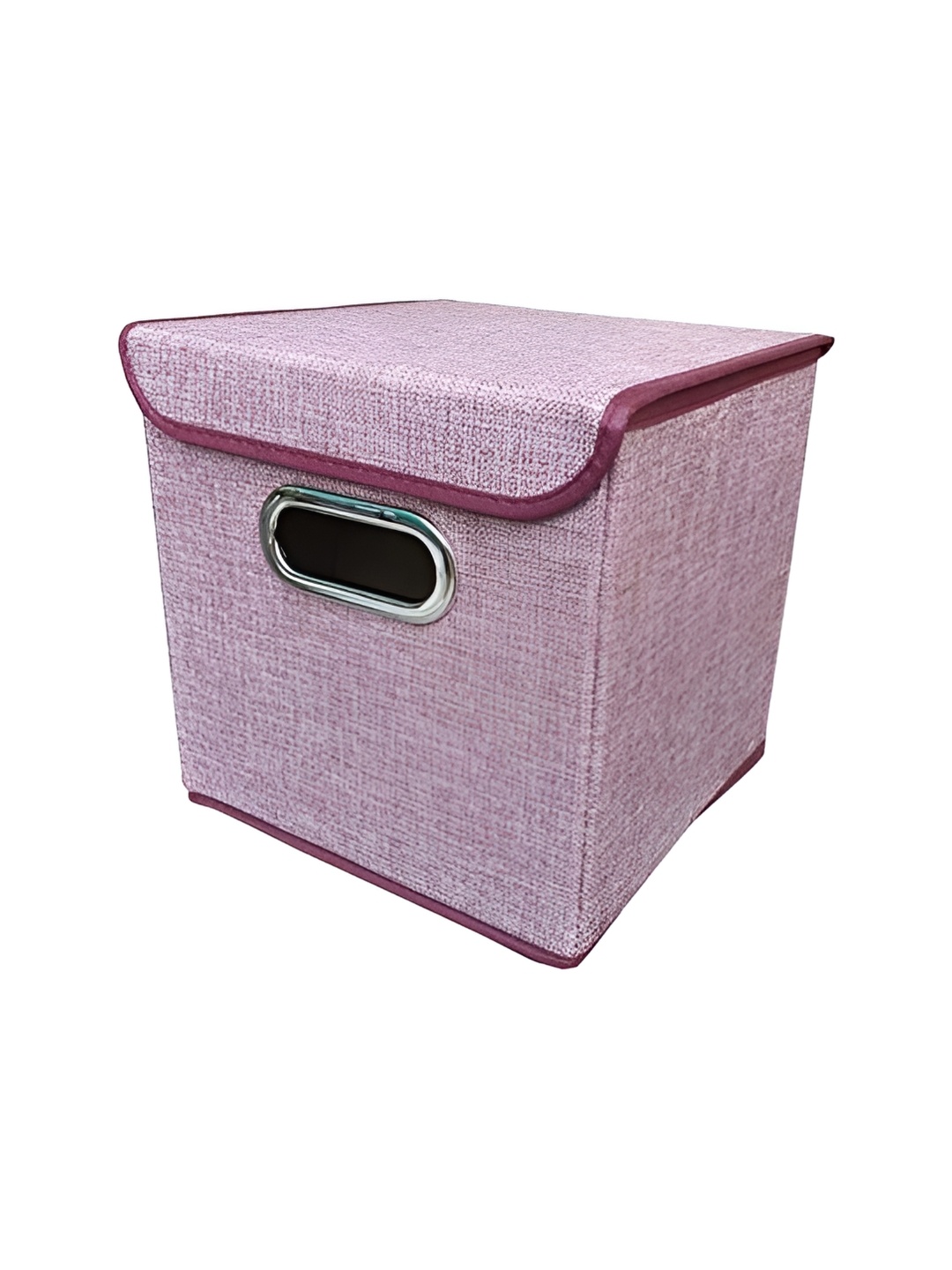 

Inditradition Magenta Super Strong Foldable Storage Box With Lid Organiser