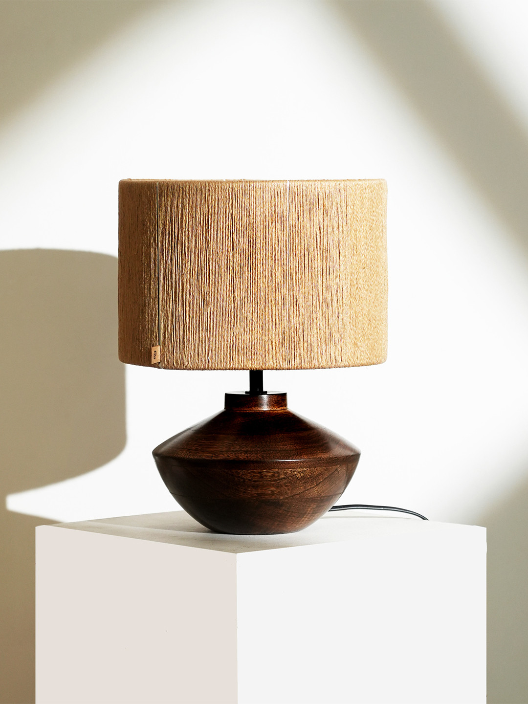 

FIG Faith Jute Table Lamp, Brown