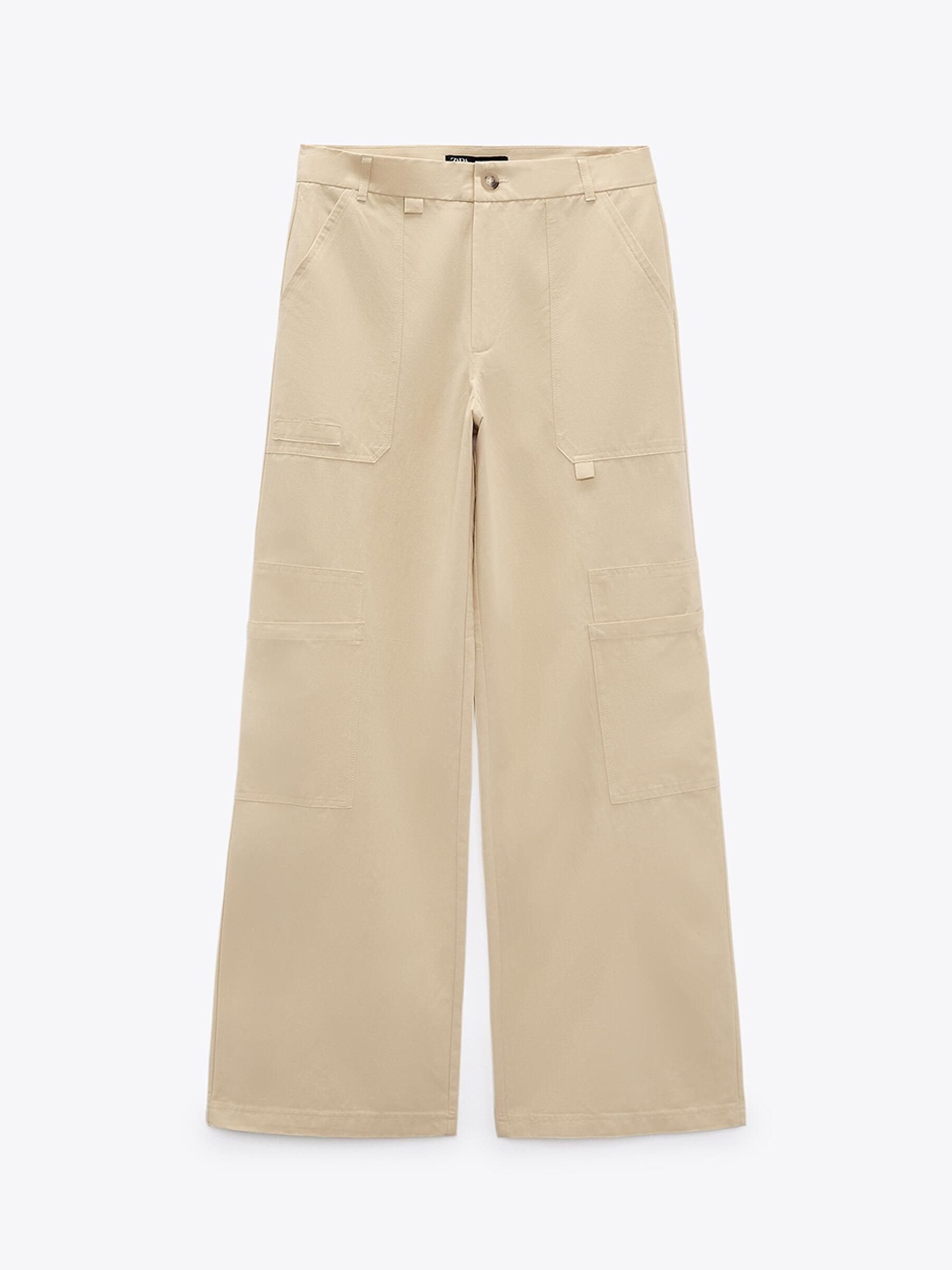 

ZARA Women Trousers, Off white