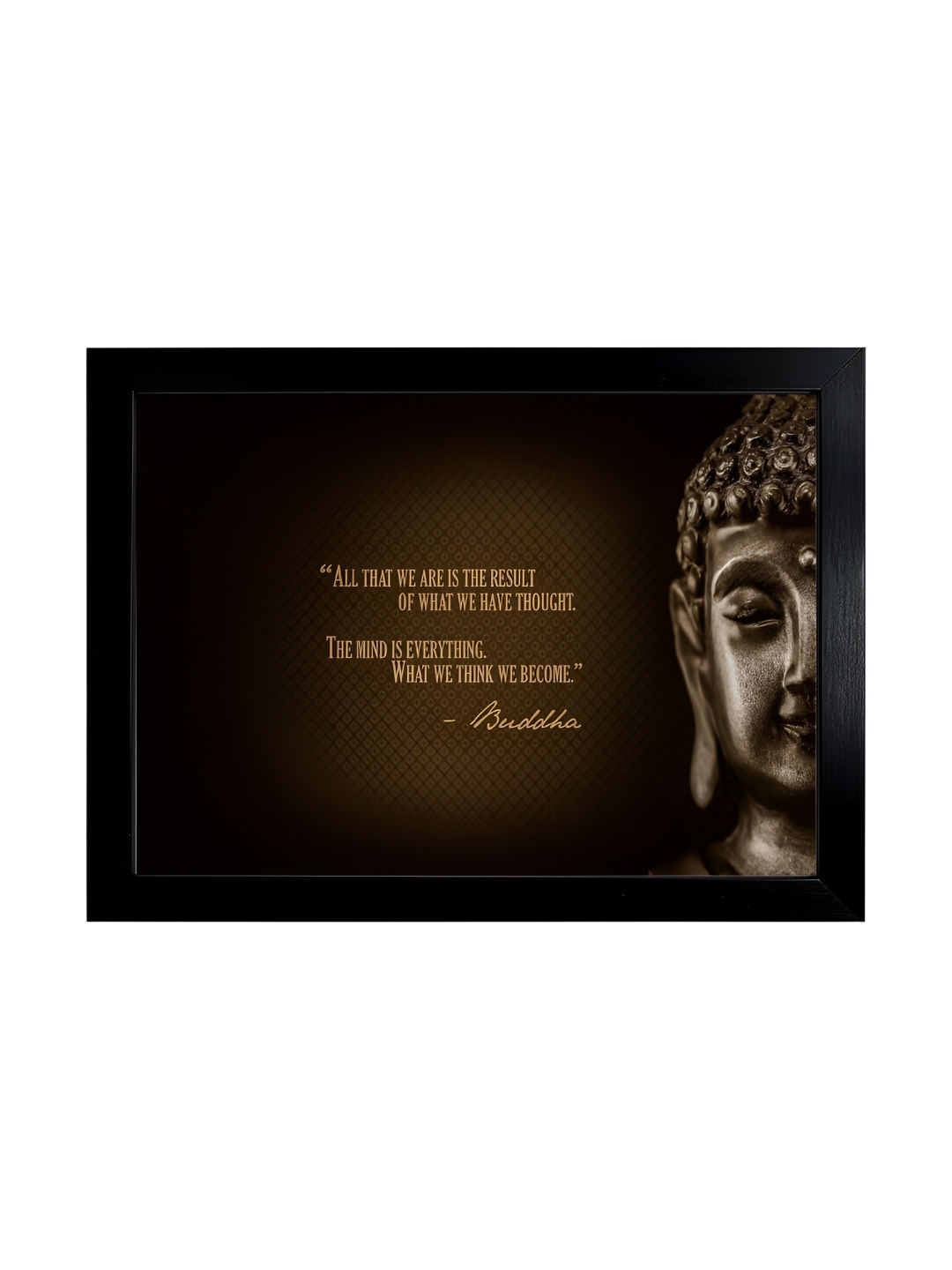 

Hawai Black & Brown Siddhartha Gautama The Buddha Wooden Photo Frame